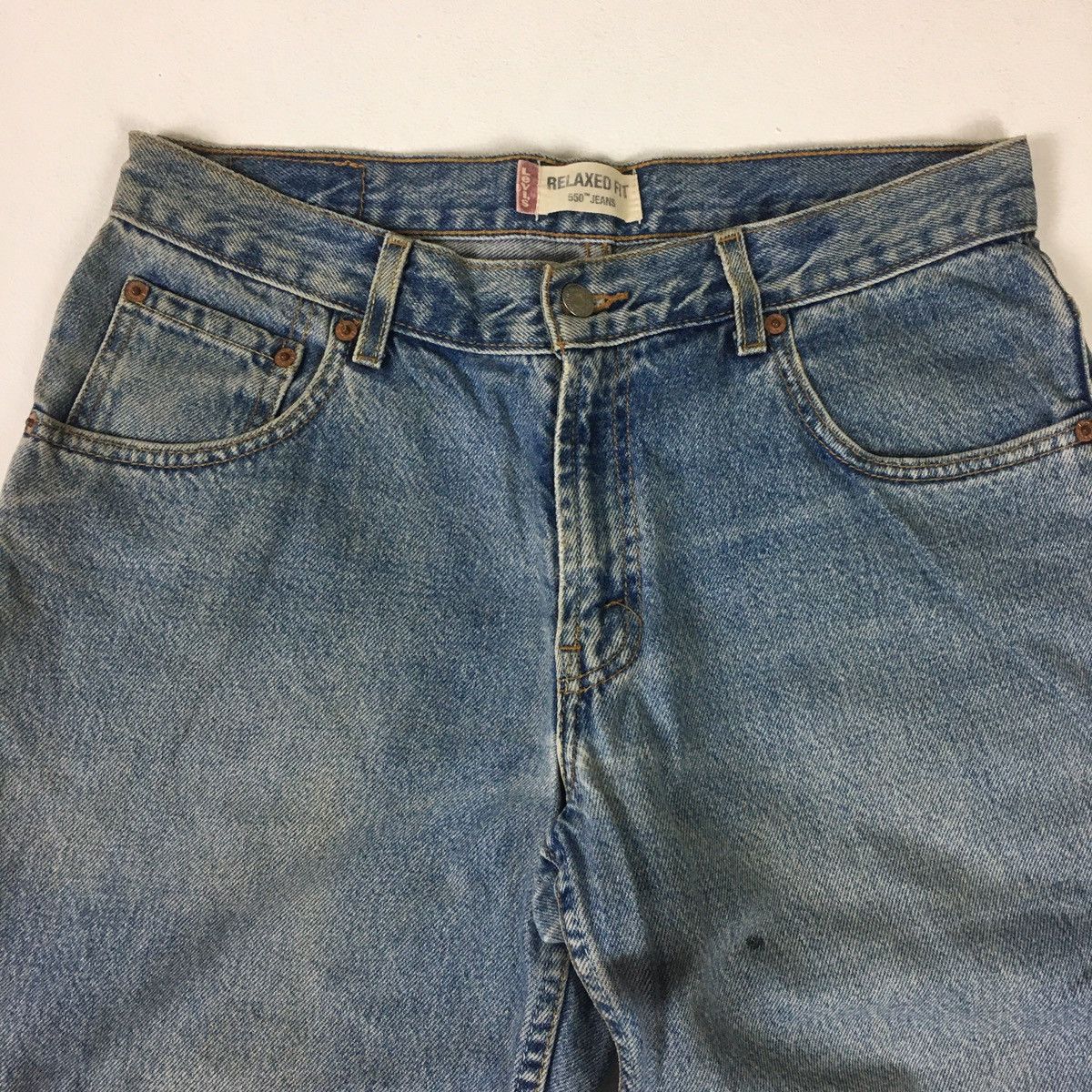 Levi's 🔥LAST DROP🔥Vintage Levi’s 550 Relaxed Fit Jorts Size US 32 / EU 48 - 6 Thumbnail