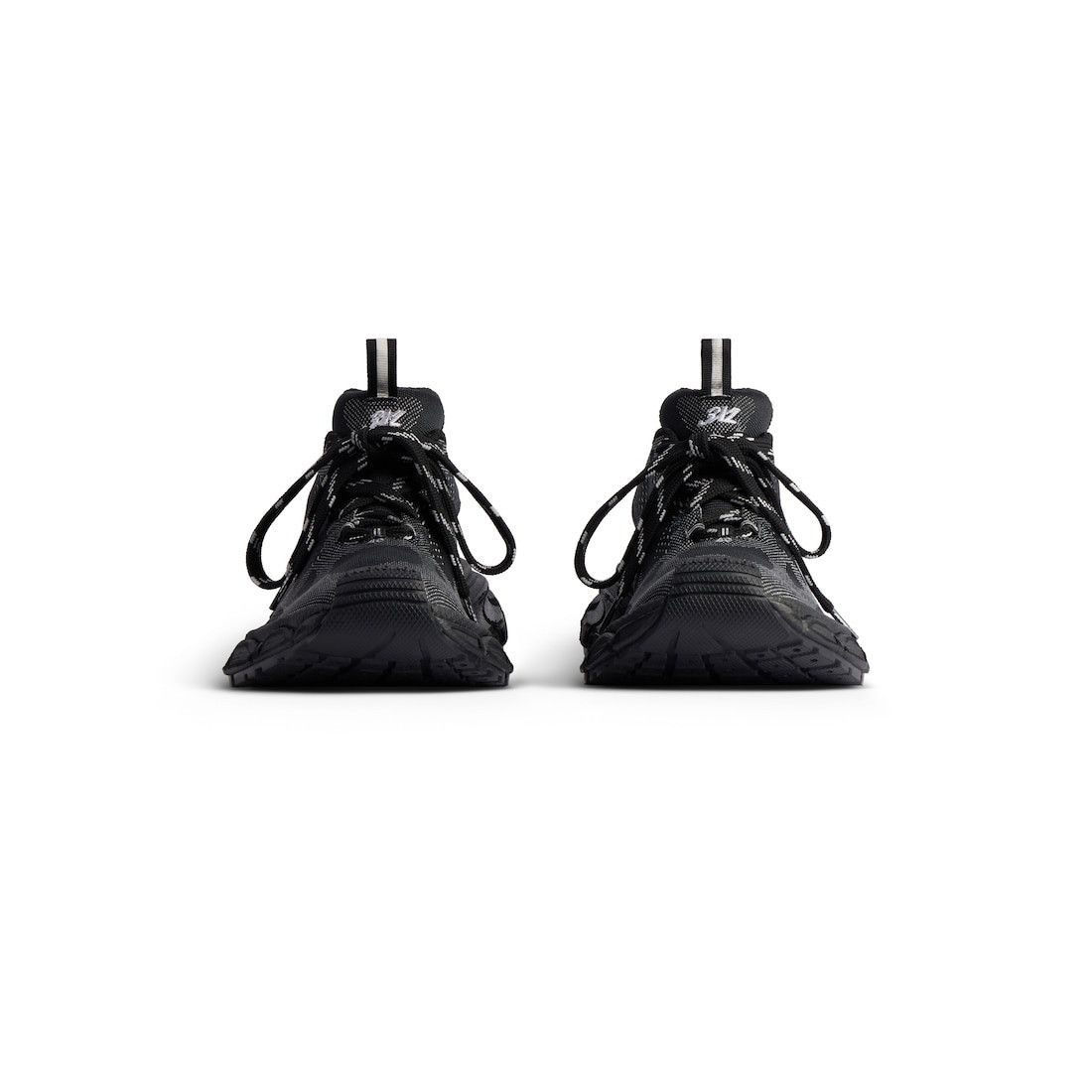 Balenciaga × Under Armour o1srvl11e1025 Under Armour® 3XL Knit Sneakers in Black Size US 12 / EU 45 - 3 Thumbnail