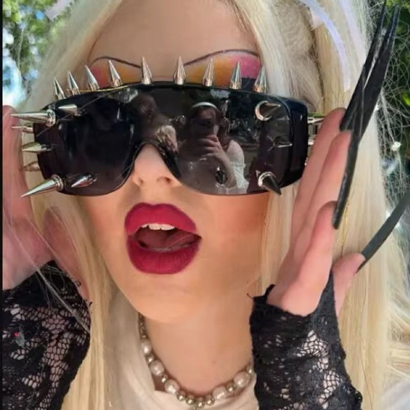 Electric Visual Punk Rock Skinner Spike Glasses Shade Size ONE SIZE - 2 Thumbnail