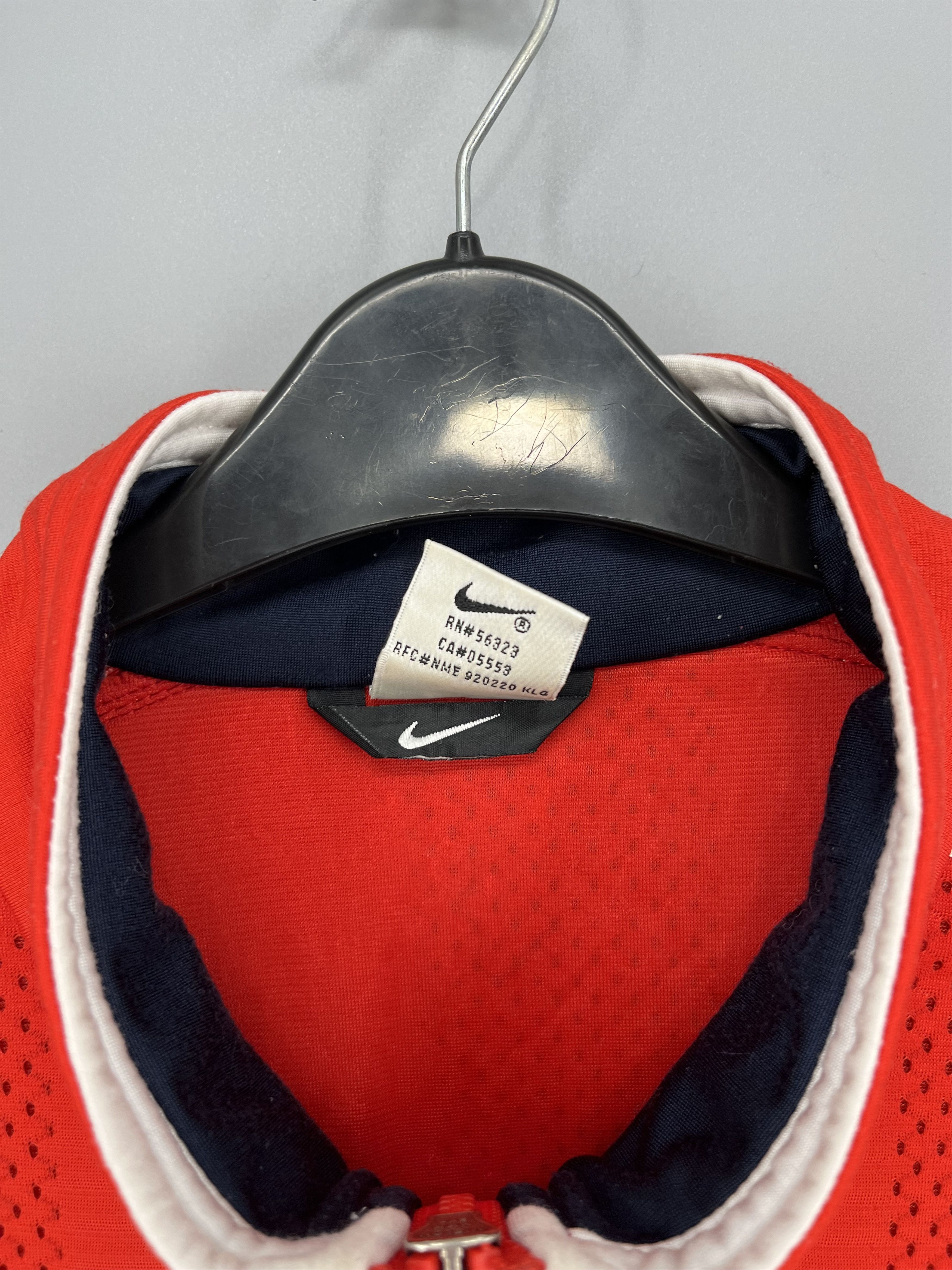 Nike Vintage 90s Jacket Big Logo Rare big Swoosh Size US L / EU 52-54 / 3 - 9 Thumbnail