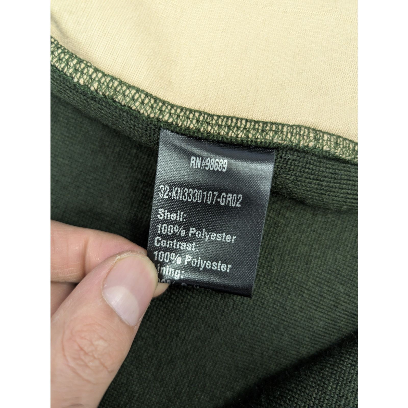 Todd Snyder o1rshd1 CC20 Italian Recycled Fleece Vest Jacket in Olive Size US M / EU 48-50 / 2 - 13 Thumbnail