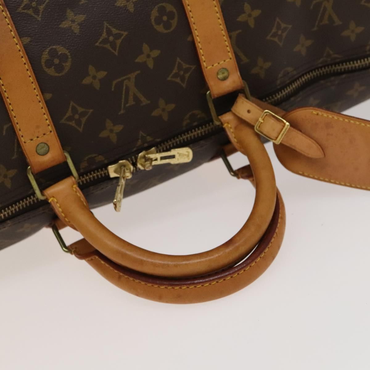 Louis Vuitton LOUIS VUITTON Monogram Keepall 55 Boston Bag M41424 Size ONE SIZE - 7 Thumbnail