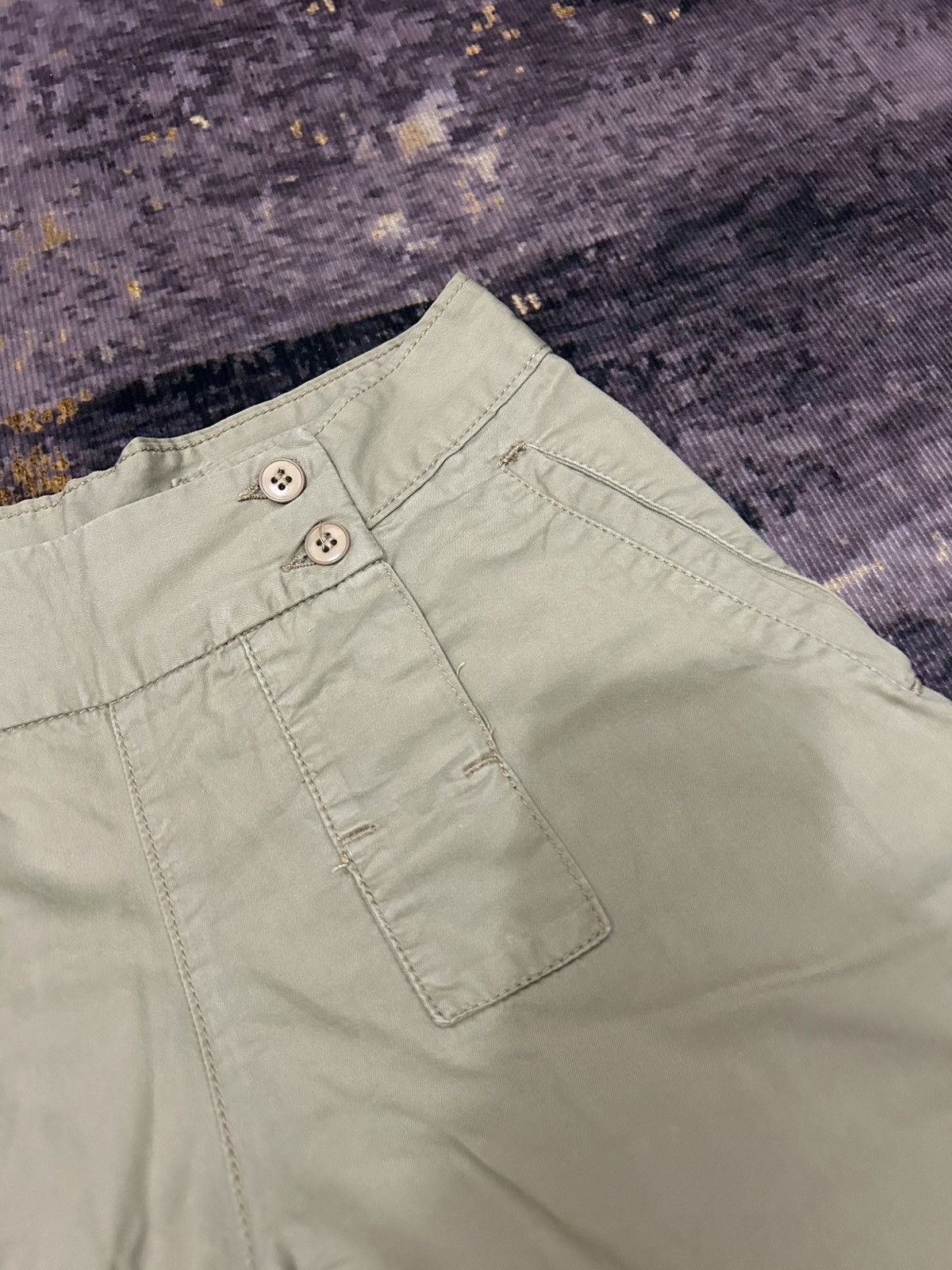 Zucca zucca travail open button front rise shortpans Size US 29 - 8 Thumbnail