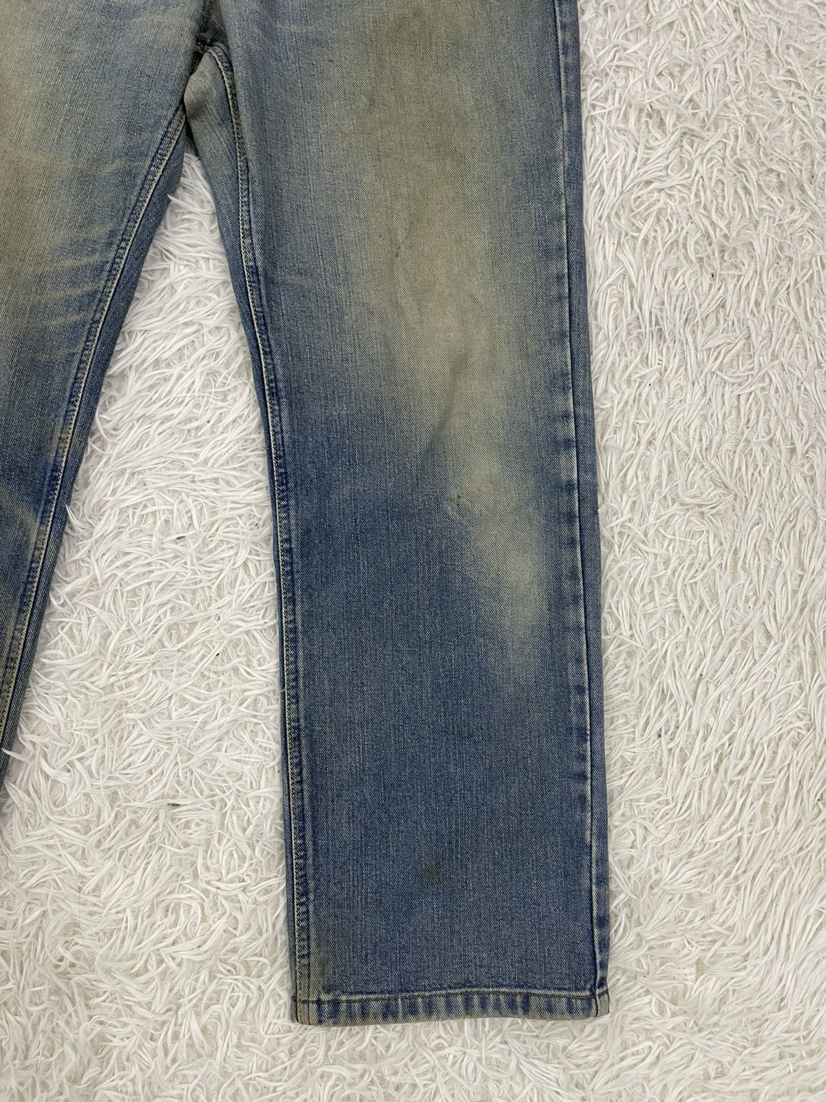 Lee Lee Riders Edwin Jeans Pant Rivet Button Scovill Size US 32 / EU 48 - 4 Thumbnail