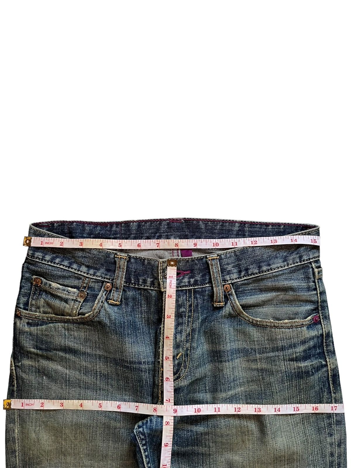 Levi's × Levi's Vintage Clothing Vintage 90s Levis 502 Mud Wash Distressed Loose Jeans Size US 31 - 11 Thumbnail