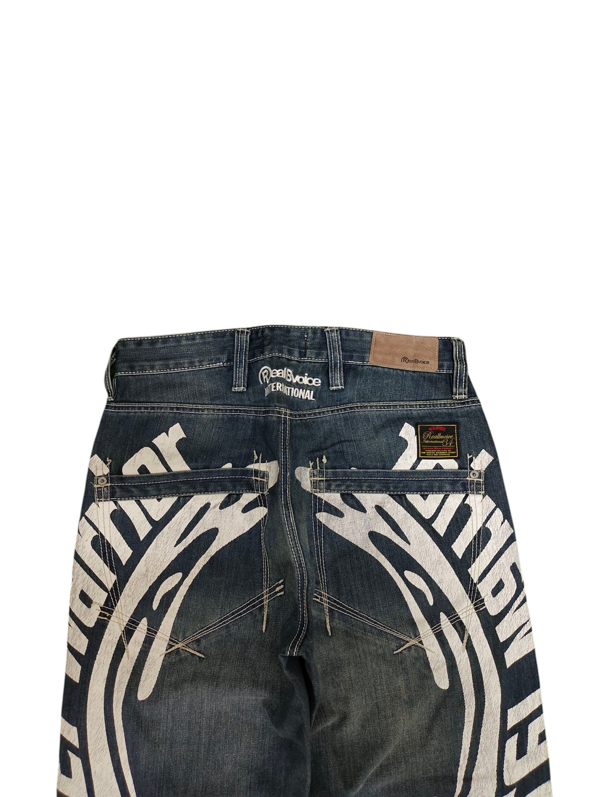 Comme des Garcons × Undercover Japanese Brand RealBvoice Daicock Clawmark Jeans Evisu Style Size US 30 / EU 46 - 2 Thumbnail
