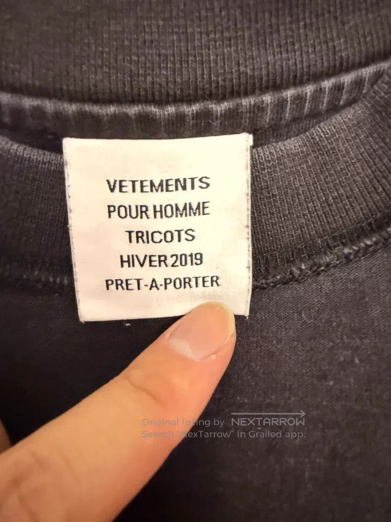 Vetements VETEMENTS Sweatshirt Size US M / EU 48-50 / 2 - 7 Thumbnail