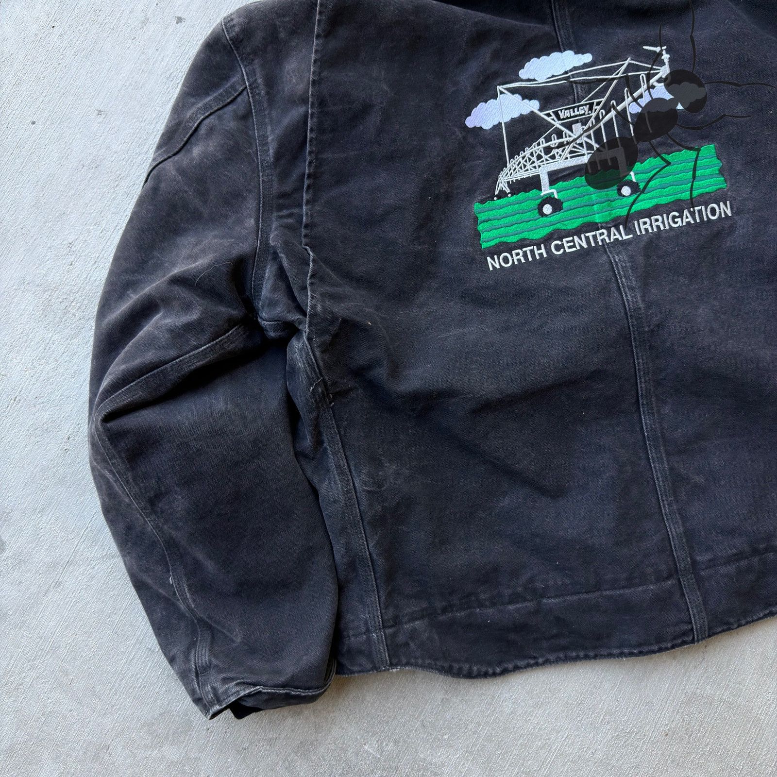 Carhartt × Vintage Carhartt J141 black sierra hooded work wear jacket Size US XXL / EU 58 / 5 - 7 Thumbnail
