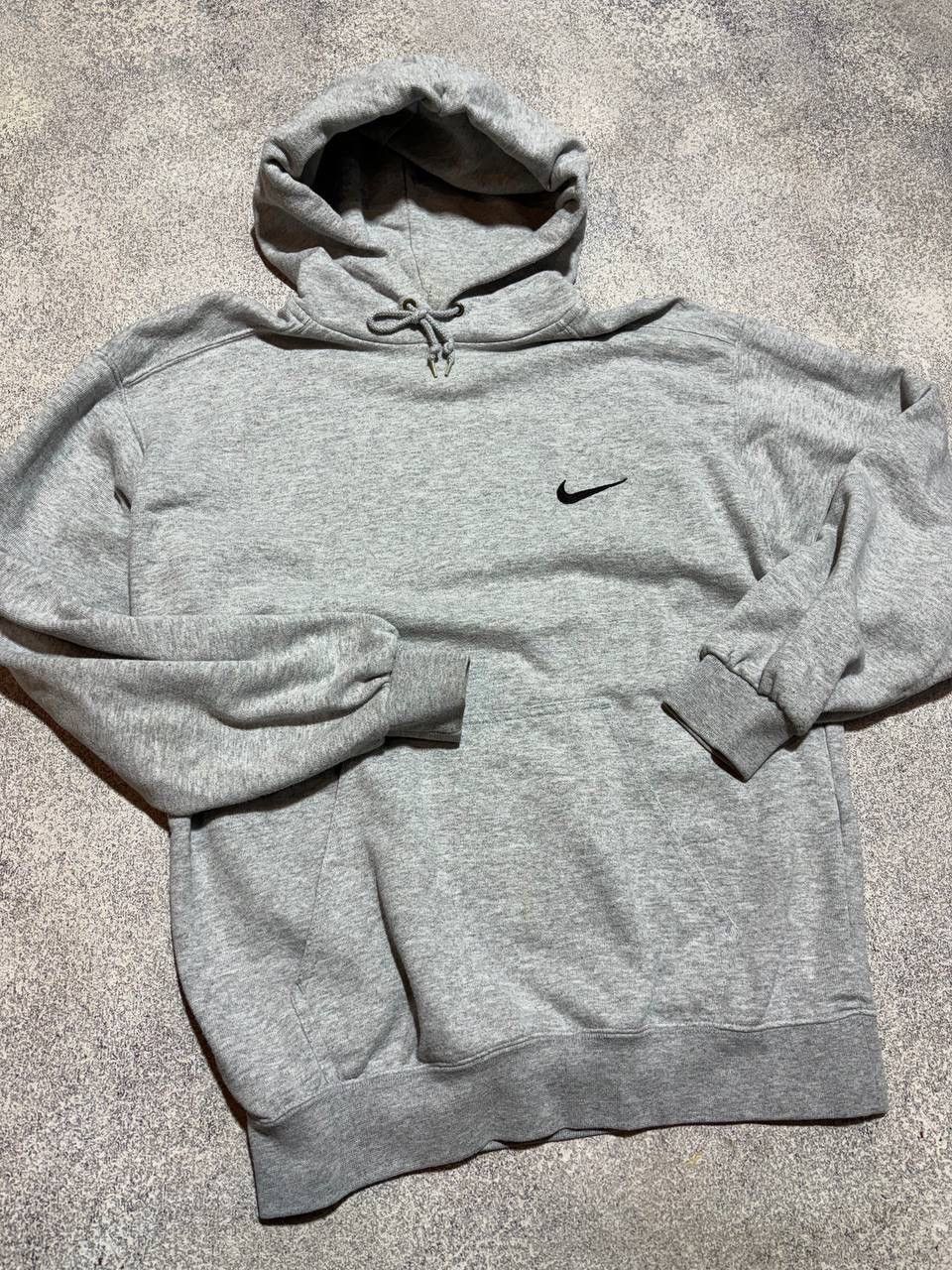 Japanese Brand × Nike × Vintage Vintage Nike hoodie Drill Small Logo Gray size M Y2K Size US M / EU 48-50 / 2 - 5 Thumbnail