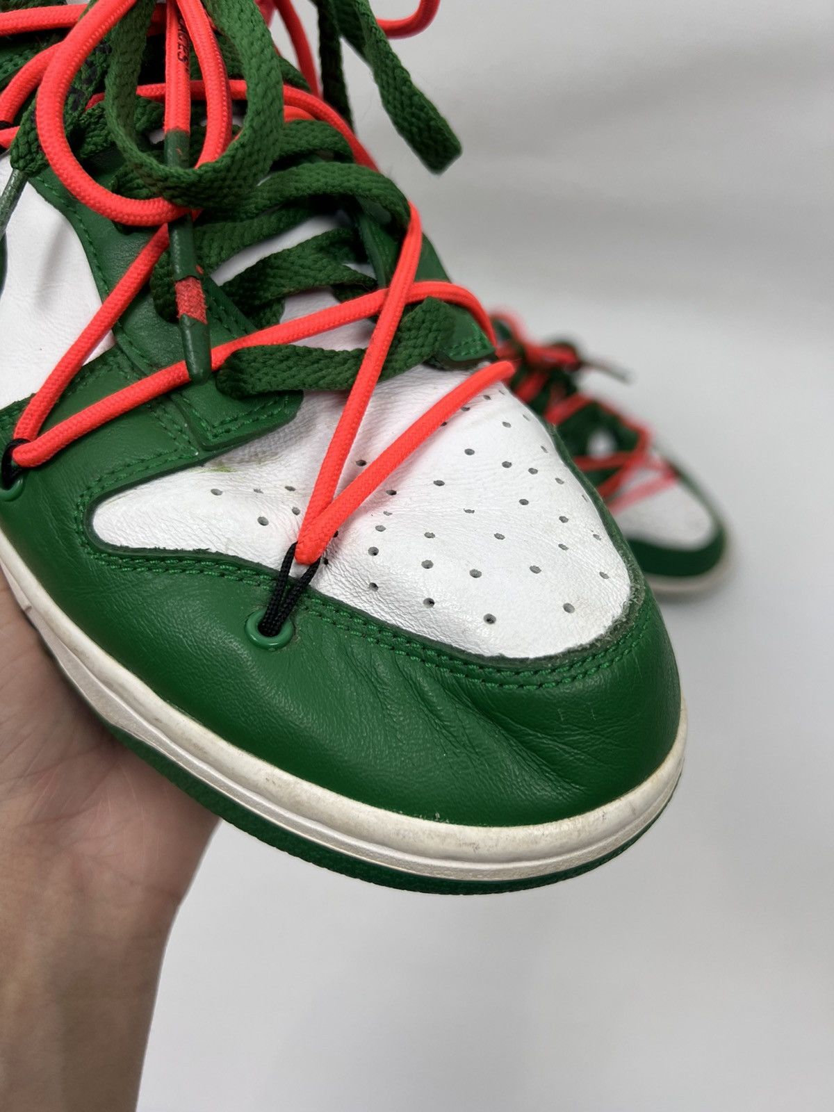 Nike × Off-White Nike Dunk Low Off White Pine Green size 11 Size US 11 / EU 44 - 4 Thumbnail