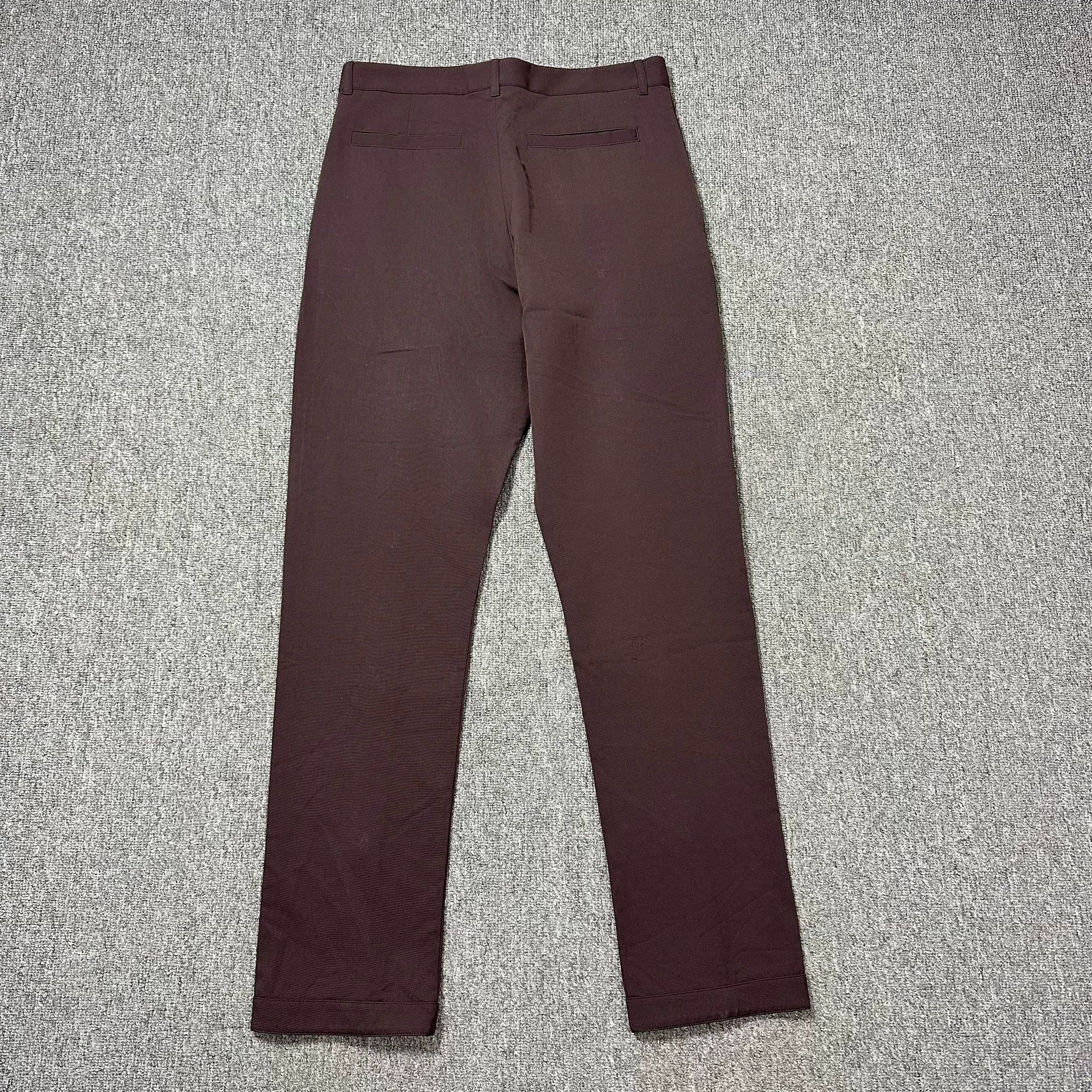 Dior Dior Man Wine Red Court Wool Chinos Button Side 46 Size US 30 / EU 46 - 3 Thumbnail