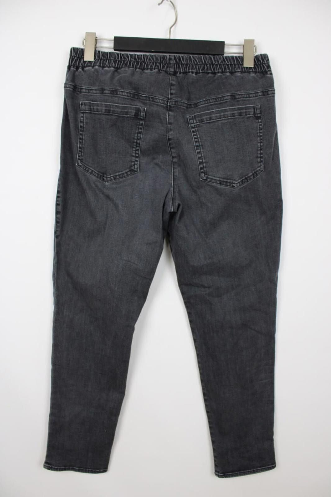 Oscar De La Renta OSKA Wash Denim Elastic Waist Stretch Skinny Jeans Size 2 Size 26" / US 2 / IT 38 - 3 Thumbnail