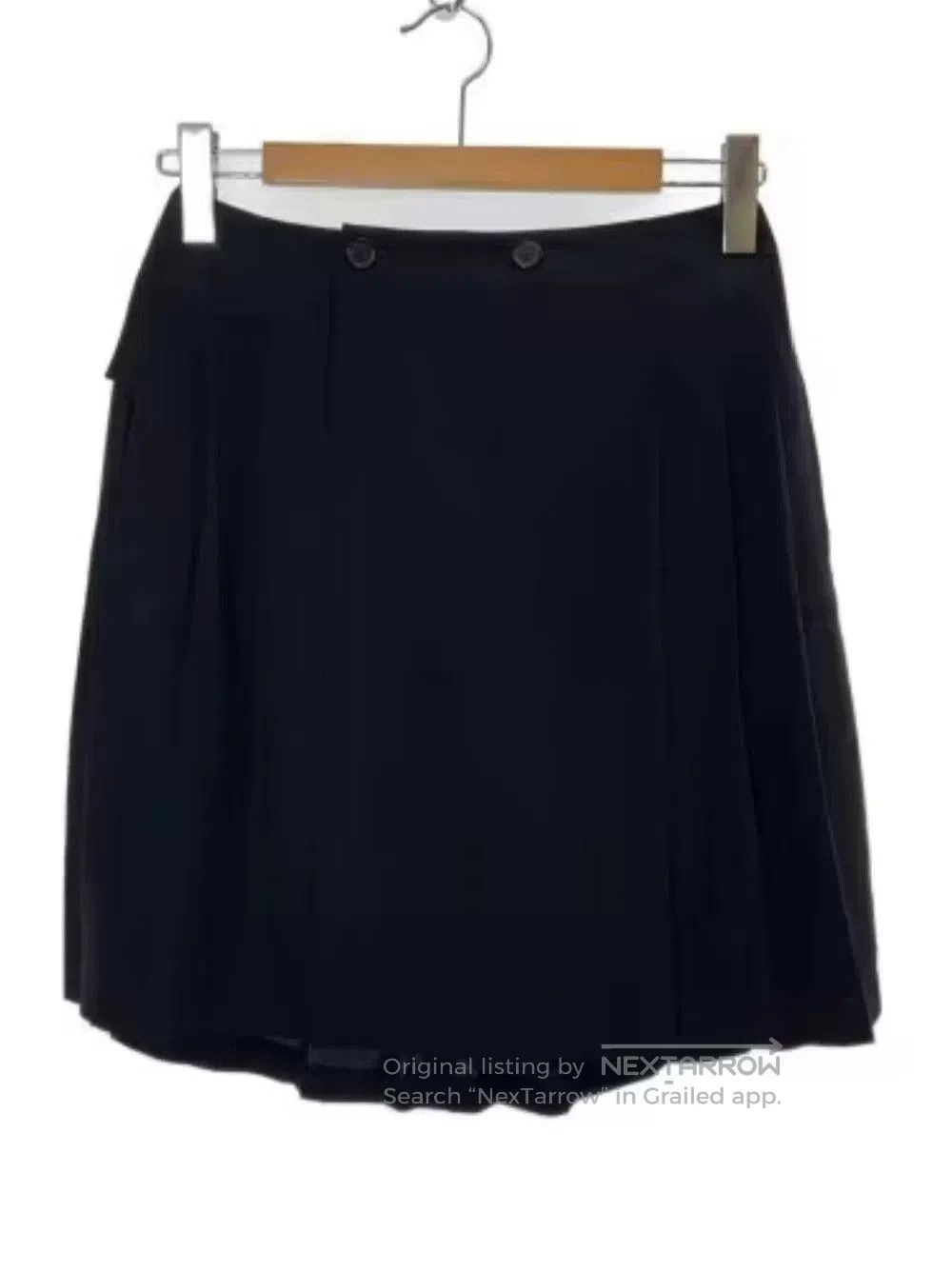 Yohji Yamamoto Button Skirt.