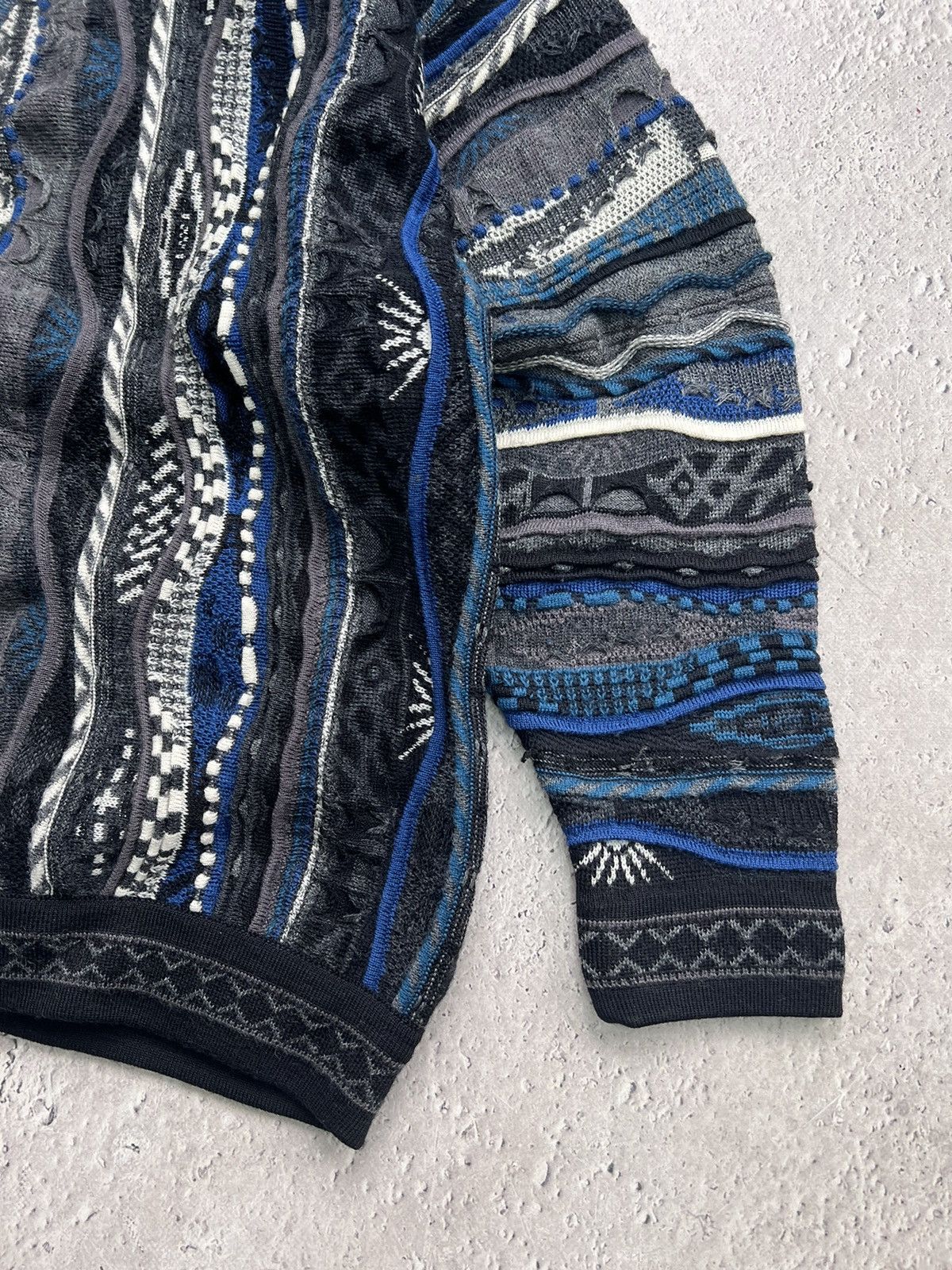 Carlo Colucci × Coogi × Vintage Rare Vintage CARLO COLUCCI Cardigan Sweater Coogi Size US XL / EU 56 / 4 - 13 Thumbnail