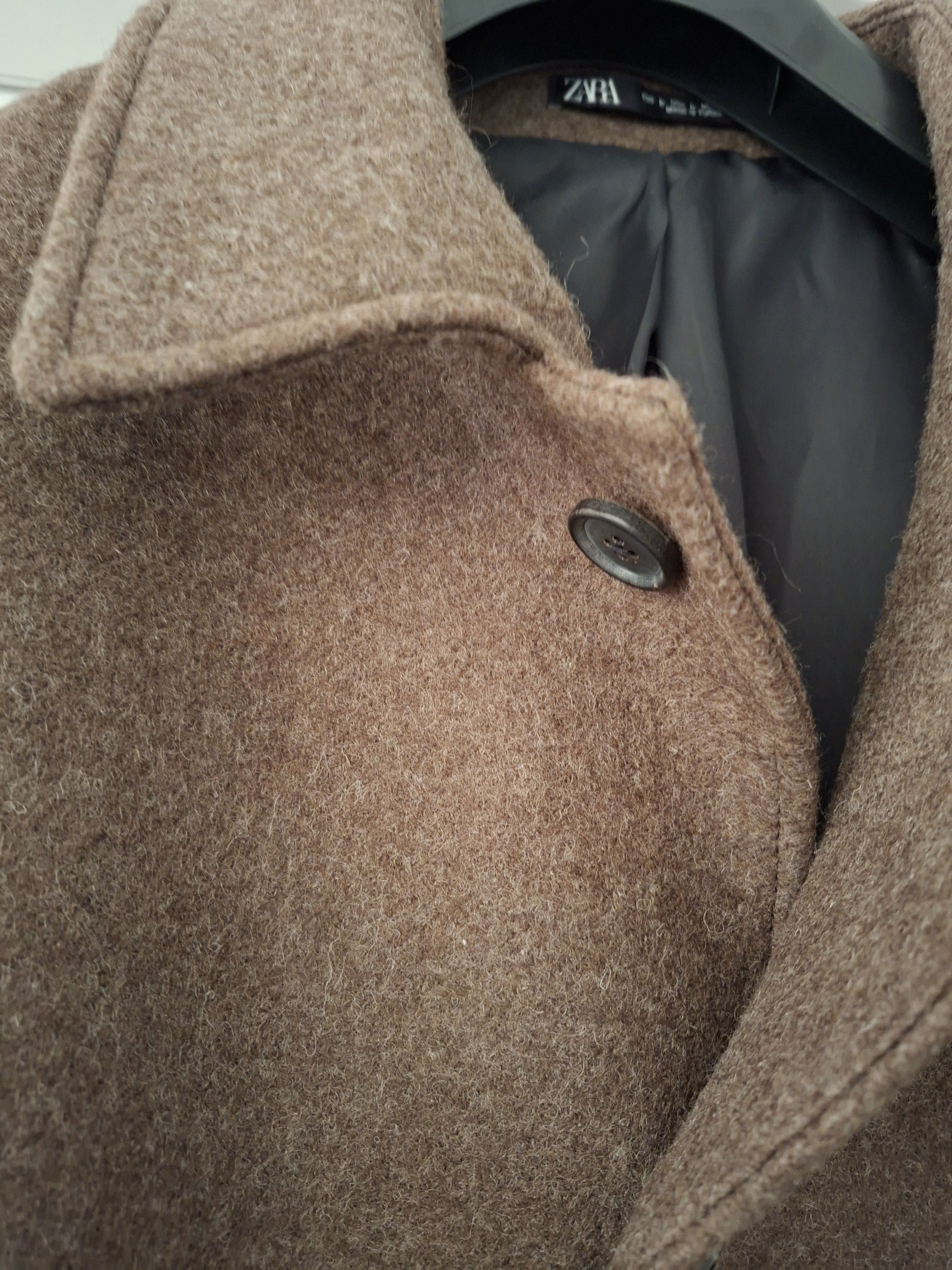 Zara Zara Brown Coat Size US L / EU 52-54 / 3 - 3 Thumbnail