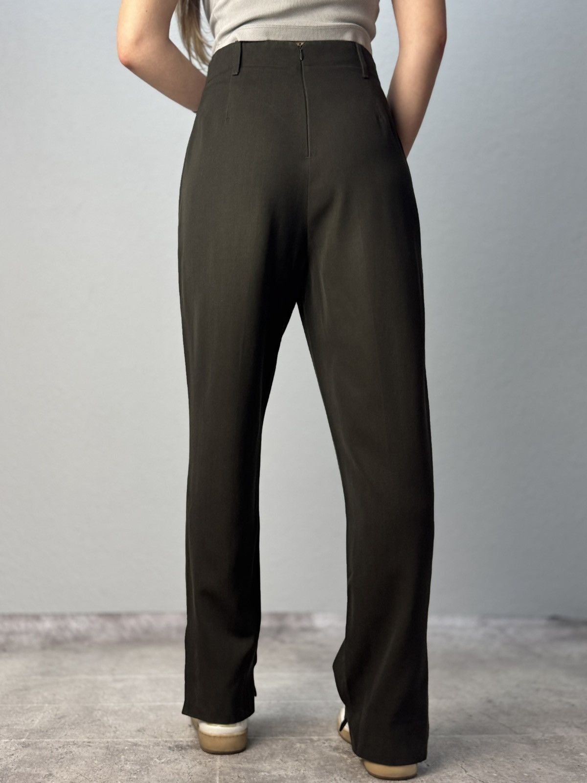 Jean Paul Gaultier Vintage Jean Paul Gautier silk Casual Pants Luxury Japan Size 30" / US 8 / IT 44 - 14 Thumbnail