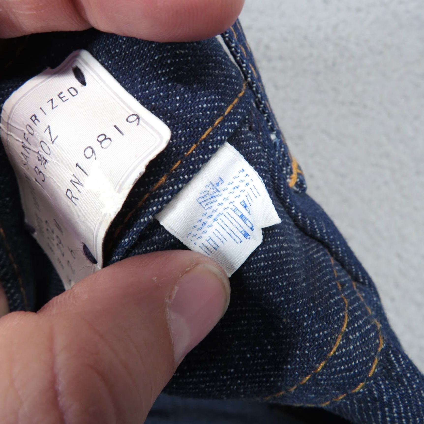 Cherokee VINTAGE Jeans Mens 29x33 Flared 70s Bell Bottom USA Made Indigo Talon Sanforized Size US 29 - 6 Thumbnail