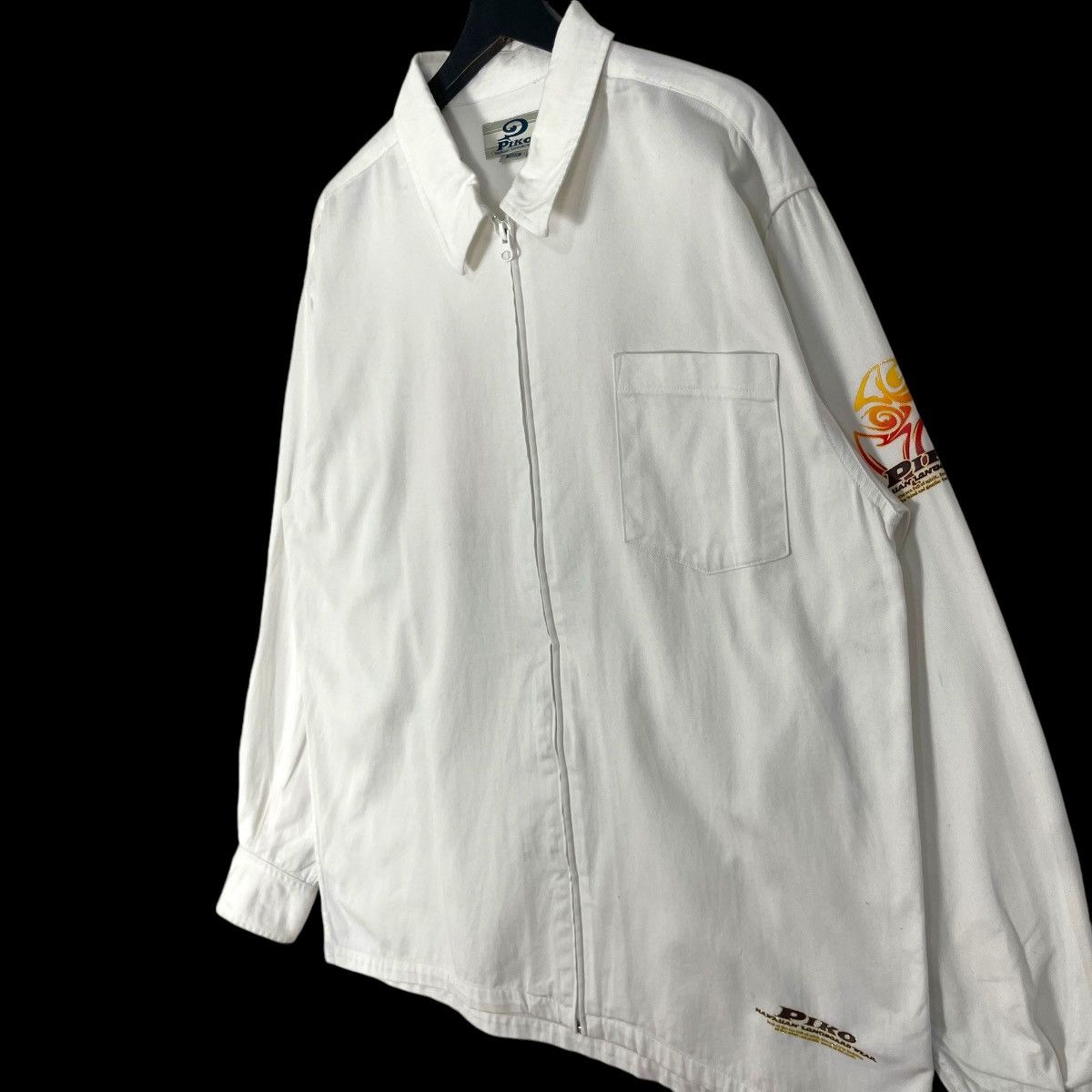 Sun Surf Vintage Piko Denim Jacket Back Big Logo Hawaiian Surf Style Size US M / EU 48-50 / 2 - 4 Thumbnail