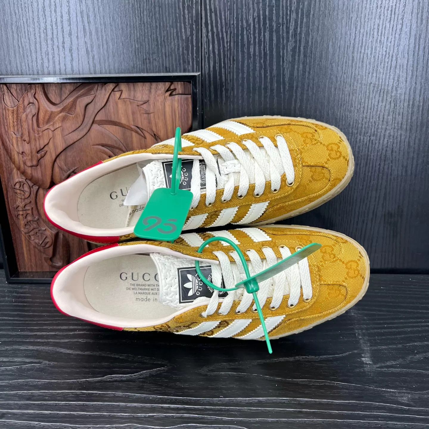 Gucci Gucci x Adidas Beige Brown Size 38 New Size US 6.5 / IT 36.5 - 6 Thumbnail