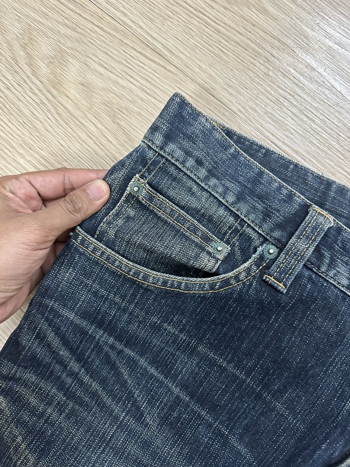 Japanese Brand Zero by Tornado Mart Japan Wash Distressed Punk Style Jeans Size US 34 / EU 50 - 5 Thumbnail