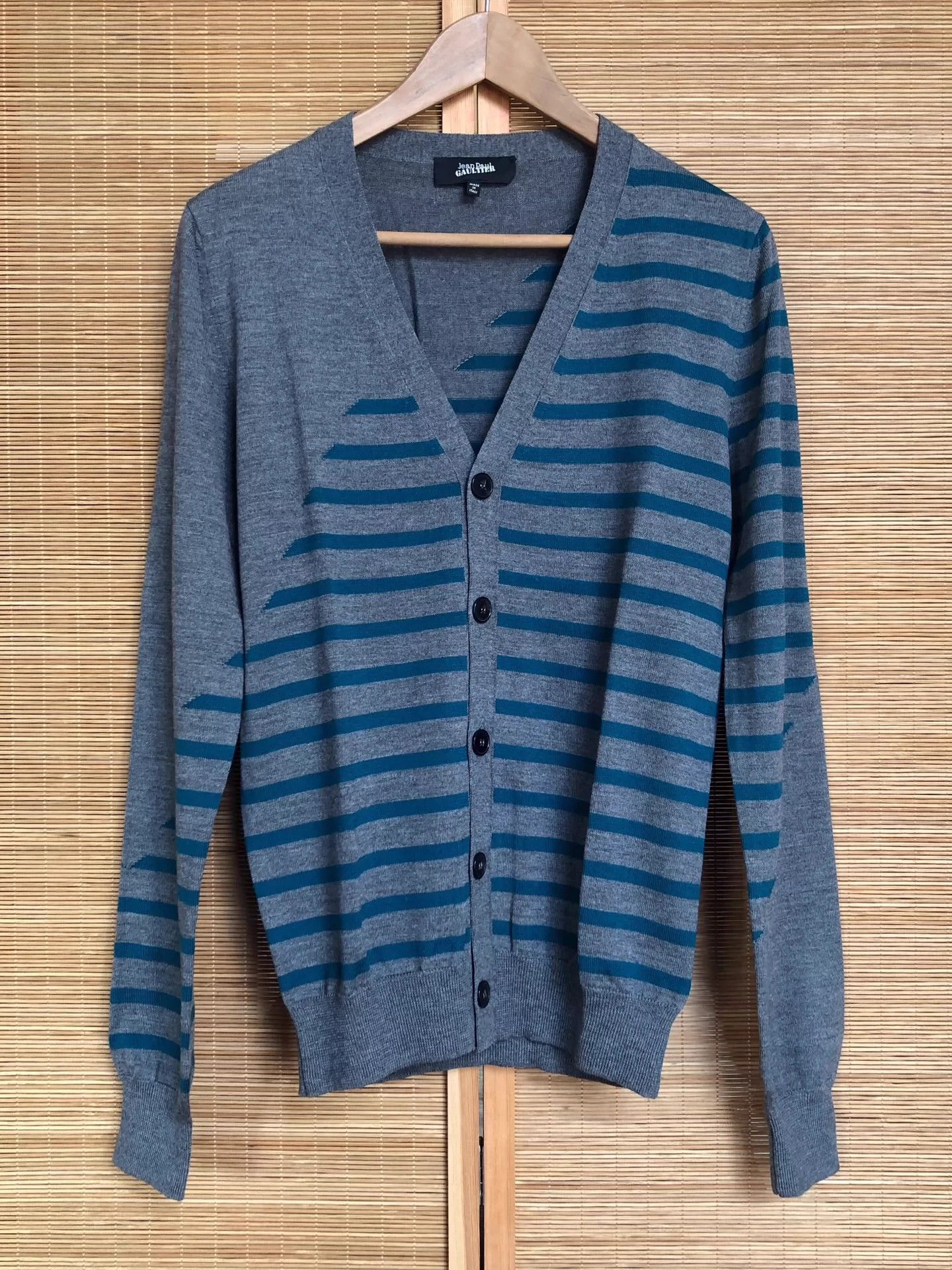 Jean Paul Gaultier Wool knitted cardigan