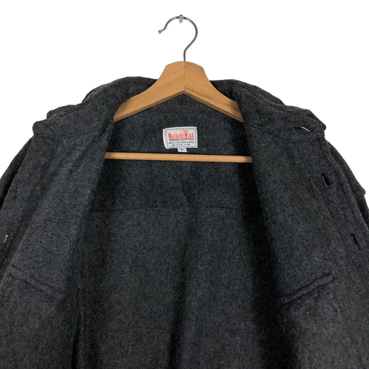 Japanese Brand 🔥90’s Vintage Wool Work Jacket Machope Issey Miyake Size US L / EU 52-54 / 3 - 11 Thumbnail