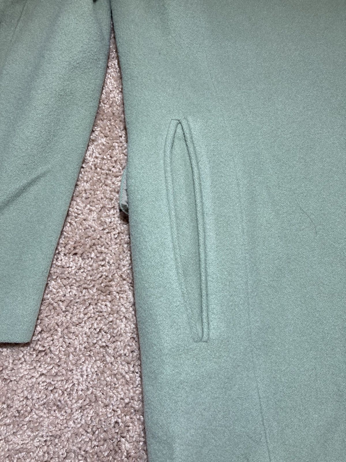 Martine Rose AW19 Martine Rose Mint Green Wool Overcoat 2019 3B M Jacket Size US M / EU 48-50 / 2 - 11 Thumbnail
