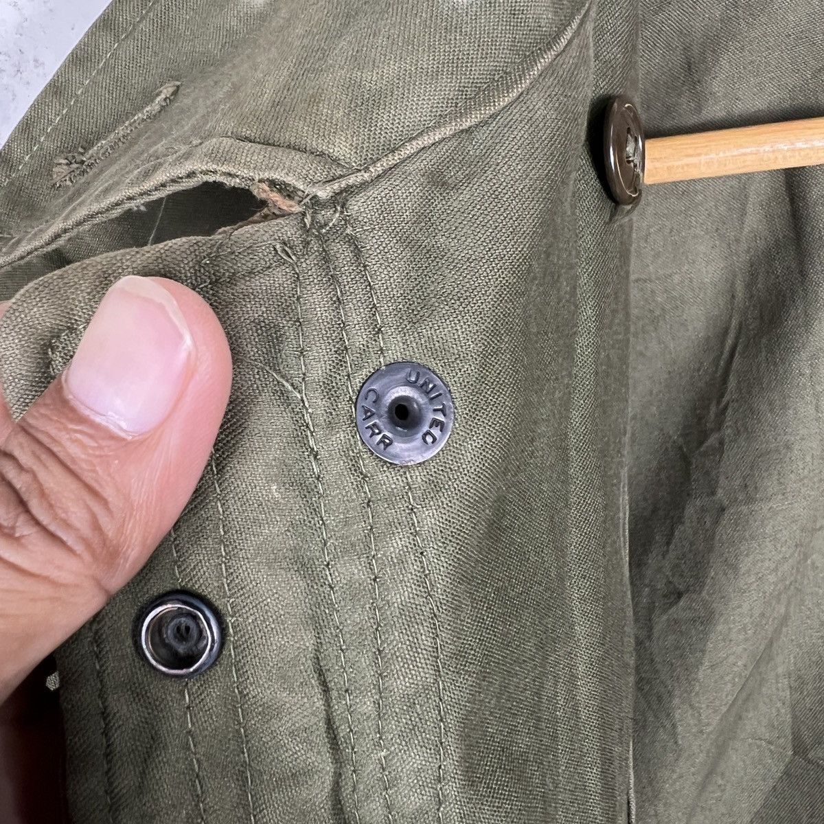 Vintage 🔥 50s Vintage M51 Reading Mfg. Field Jacket Long Small Size US S / EU 44-46 / 1 - 20 Thumbnail