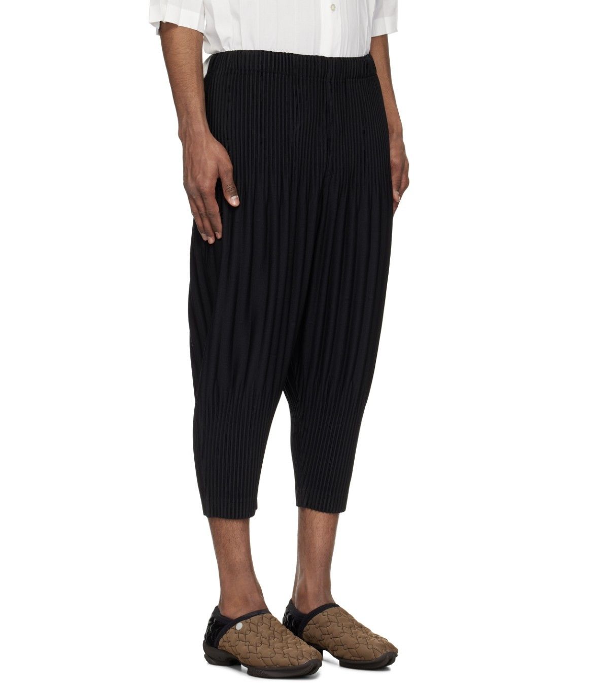 Homme Plisse Issey Miyake Basic Pants Size 3 Size US 34 / EU 50 - 1 Thumbnail
