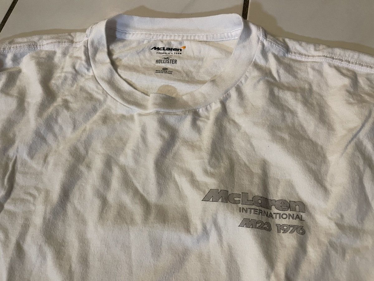 Hollister Hollister x McLaren Graphic T-shirt Men XL McLaren M23 1976 Size US XL / EU 56 / 4 - 4 Thumbnail
