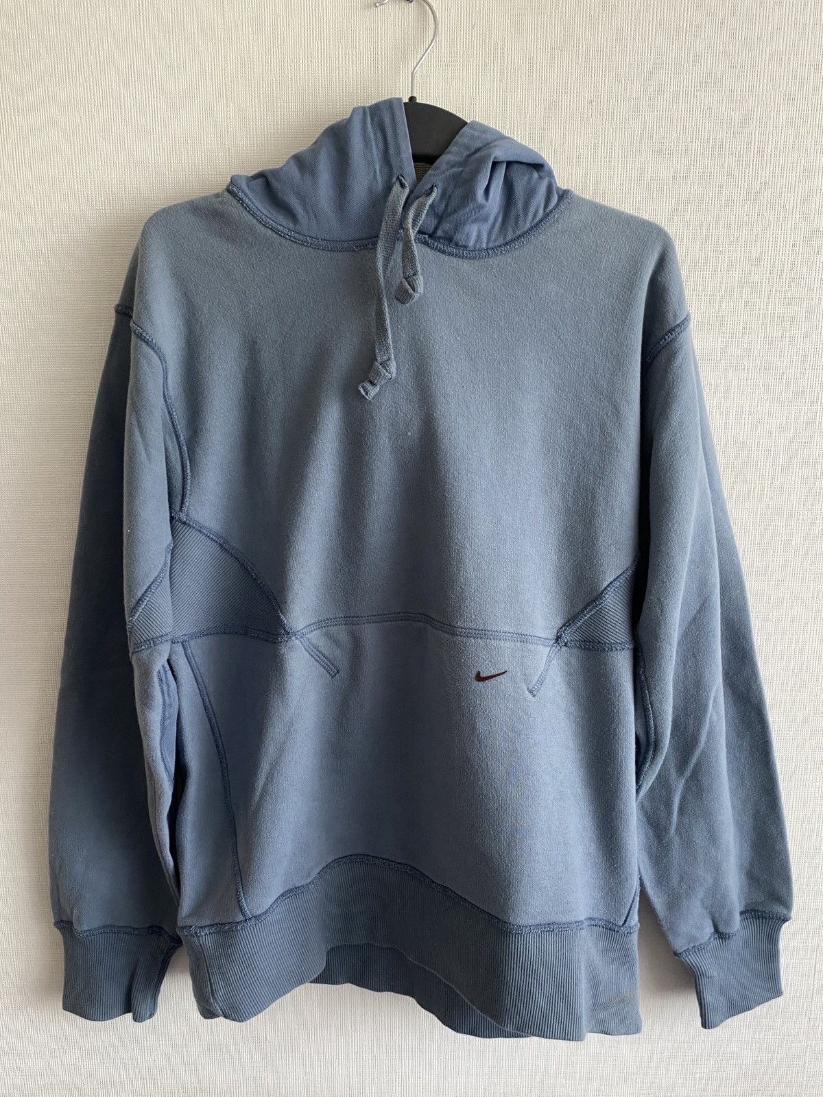 Vintage Nike y2k Vintage Brown Logo Boxy Crewneck Boxy Sweatshirt Size US M / EU 48-50 / 2 - 4 Thumbnail