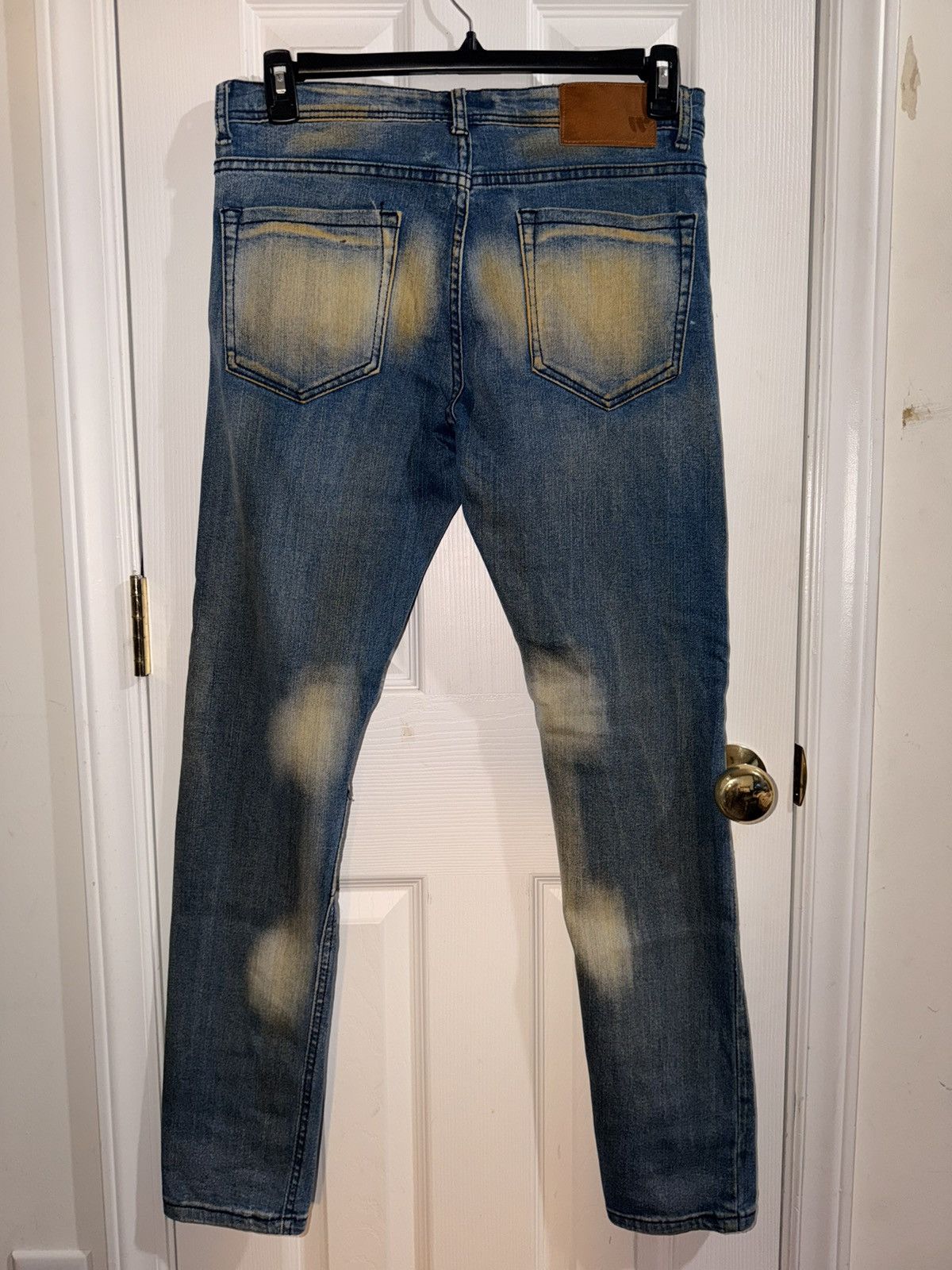 Waimea Distressed biker-style denim with paint splatter 32x32 Size US 32 / EU 48 - 4 Thumbnail