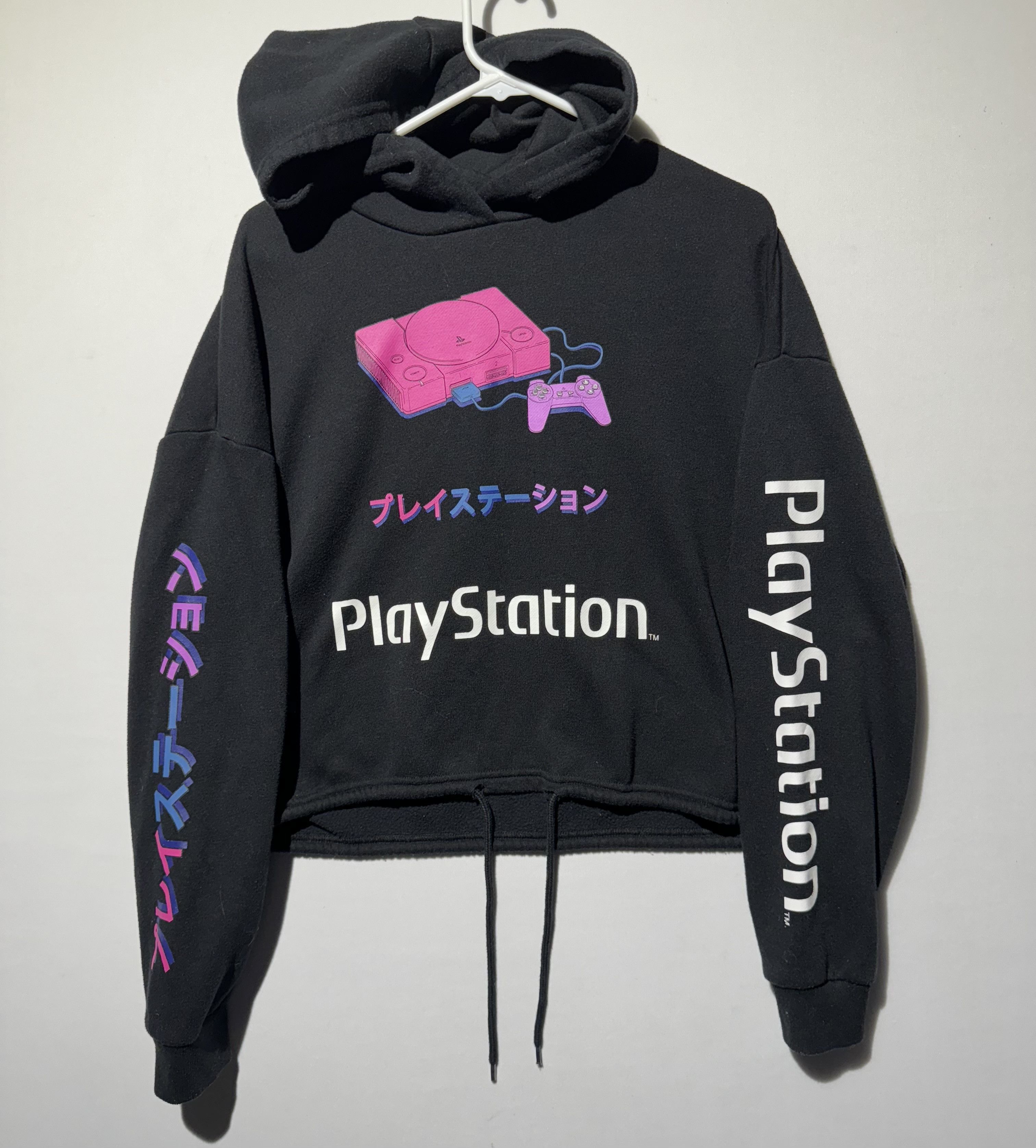 Playstation Playstation Hoodie Crop Top Japanese Logo size XL Grailed