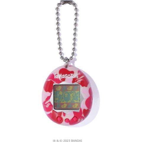 Bape BAPE x Tamagotchi Original Handheld Pink Camo Size ONE SIZE - 1 Thumbnail