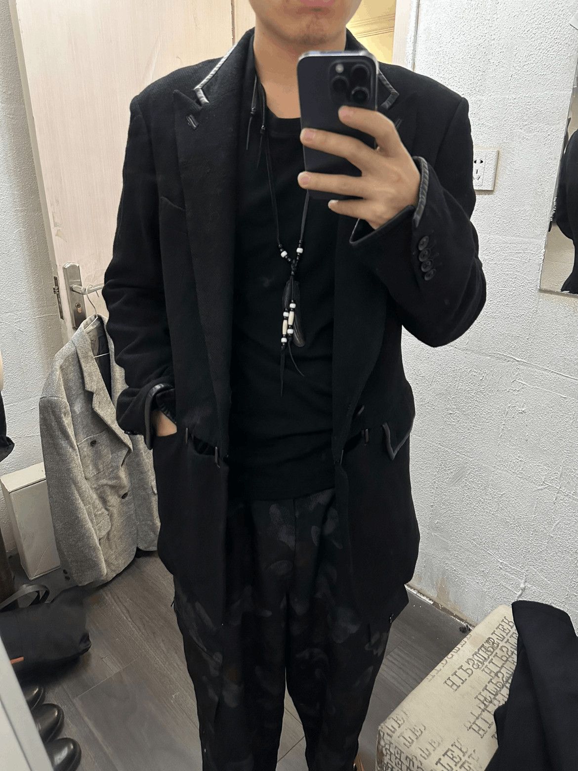 Yohji Yamamoto Yohji Yamamoto Early Period Wool Military Blazer Jacket-250 Size US XL / EU 56 / 4 - 8 Thumbnail