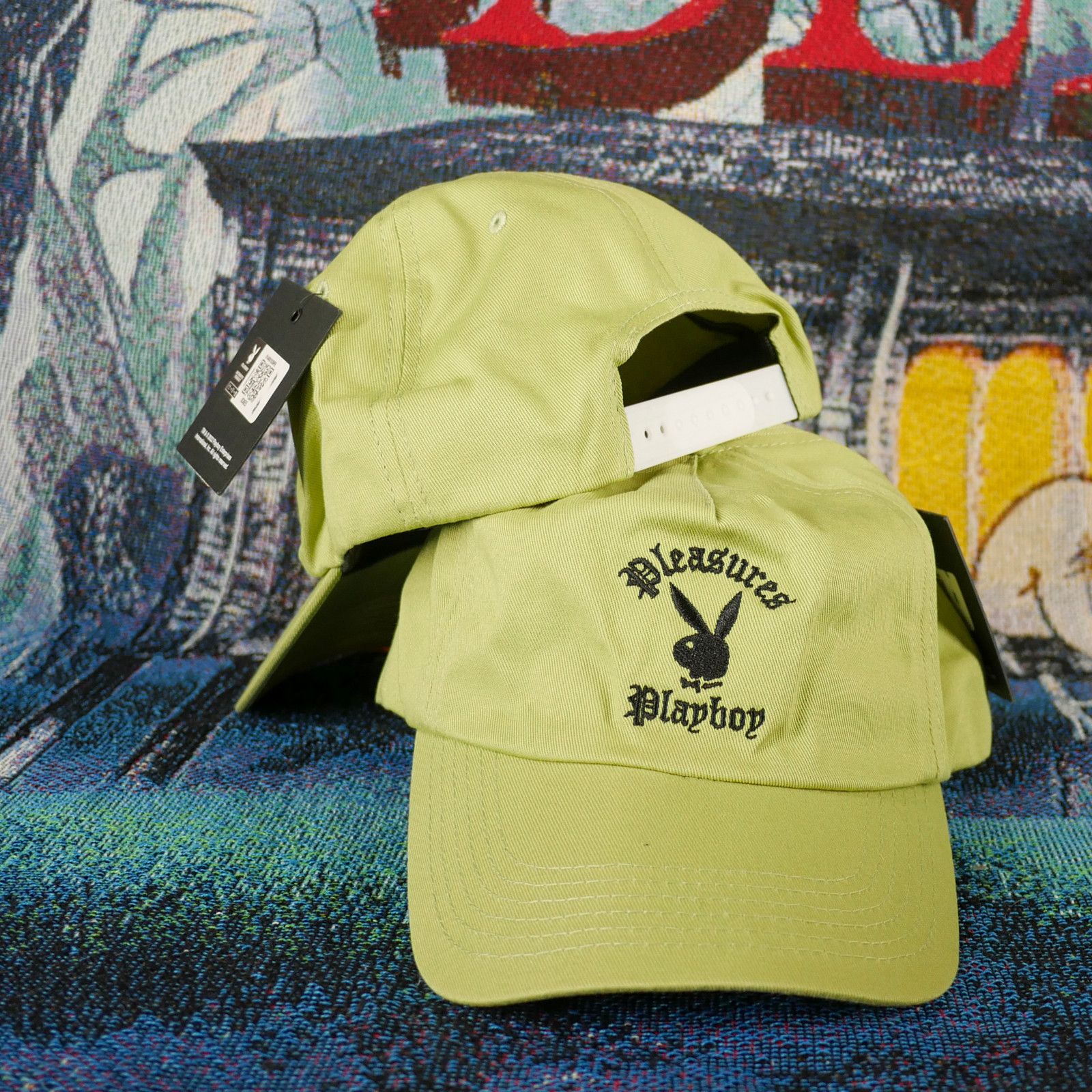 Playboy × Pleasures Pleasures x Playboy Invite Strapback Hat Cap Size ONE SIZE - 1 Thumbnail