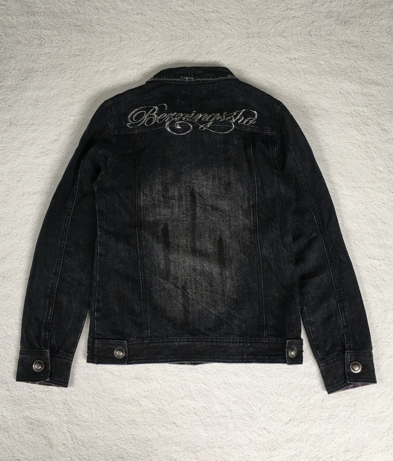 14th Addiction Bernings sho Embroidered Denim Jacket Size US M / EU 48-50 / 2 - 4 Thumbnail