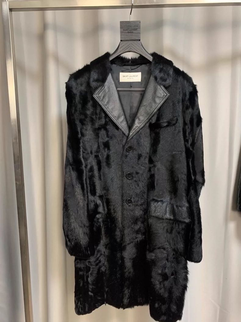 Saint Laurent Paris saint laurent faux fur coat 2016FW Size US L / EU 52-54 / 3 - 4 Thumbnail