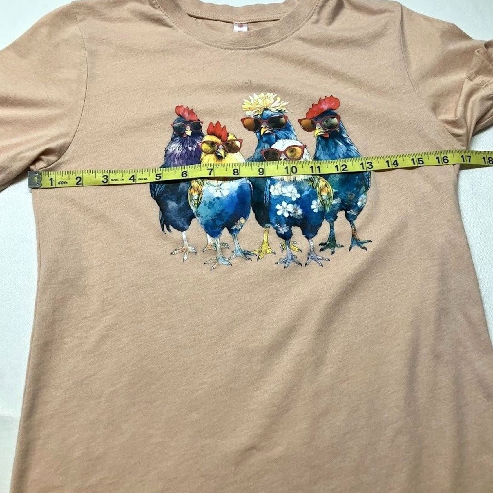 Vintage Funny Chickens Wearing Sunglasses Easter T-Shirt Size S Women's Size S / US 4 / IT 40 - 5 Thumbnail