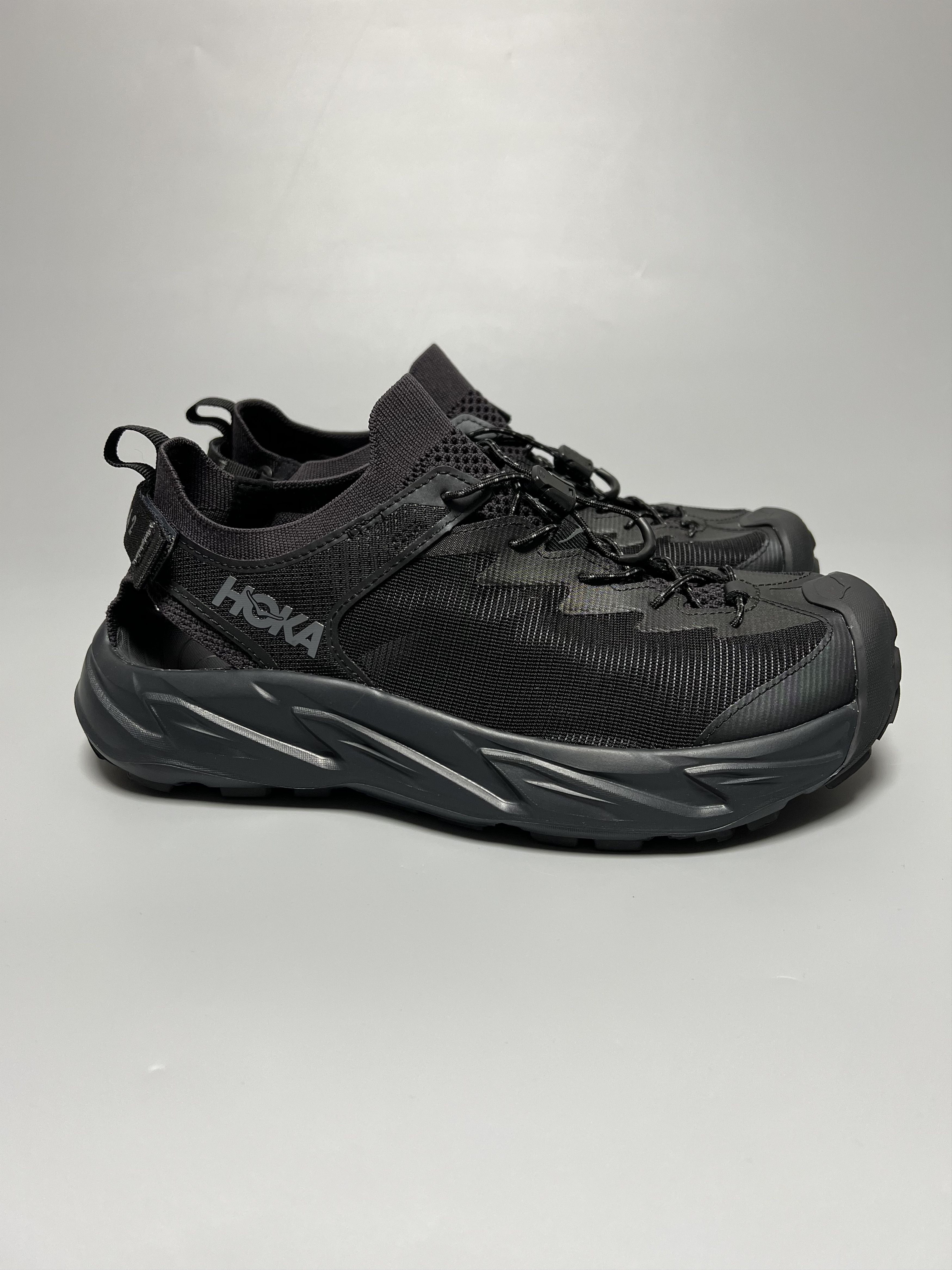 Hoka x Hoka One One Hopara 2 Hiking Trail Running Sandal Shoes in Black, Men's (Size 11)