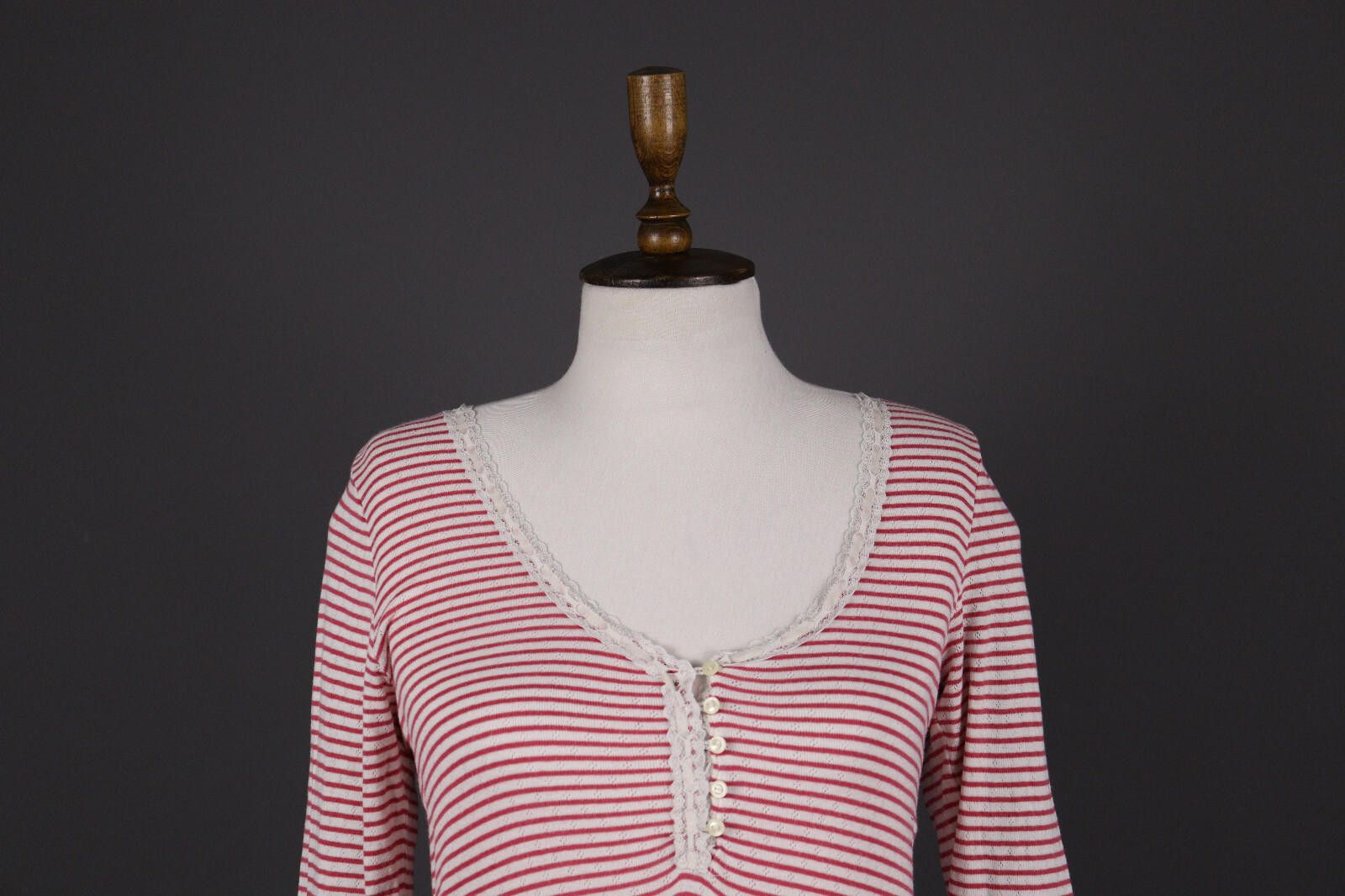 Denim & Supply Ralph Lauren Denim & Supply Ralph Pink Lauren Stripe Top Shirt Size M Size M / US 6-8 / IT 42-44 - 2 Thumbnail