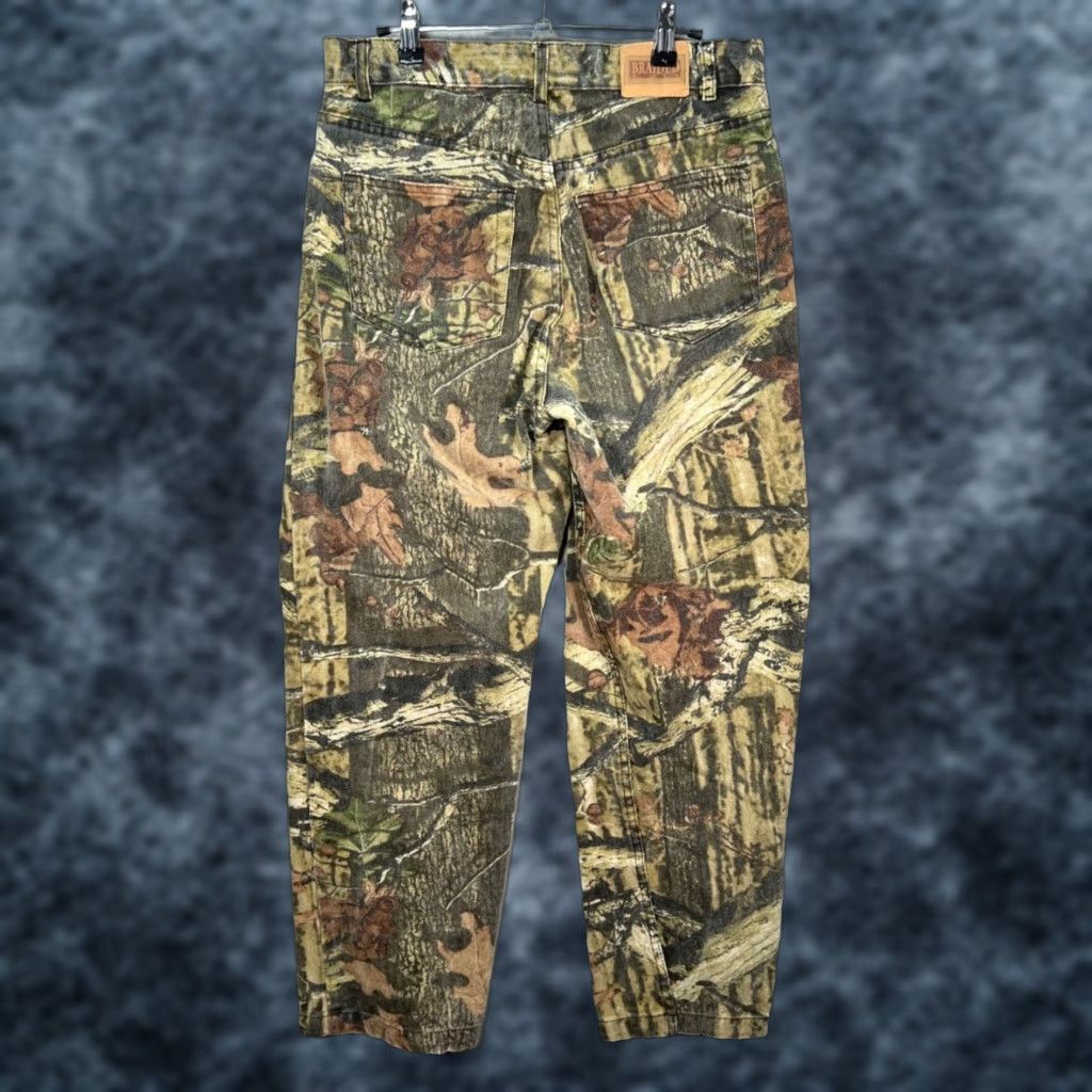 Realtree Braided River Mens 32 x 28 Real Tree Camouflage Pants Cotton Outdoor Hunting Camouflage Pockets Straight Ankle Boomers fall winter 90s Mens Size US 32 / EU 48 - 1 Thumbnail