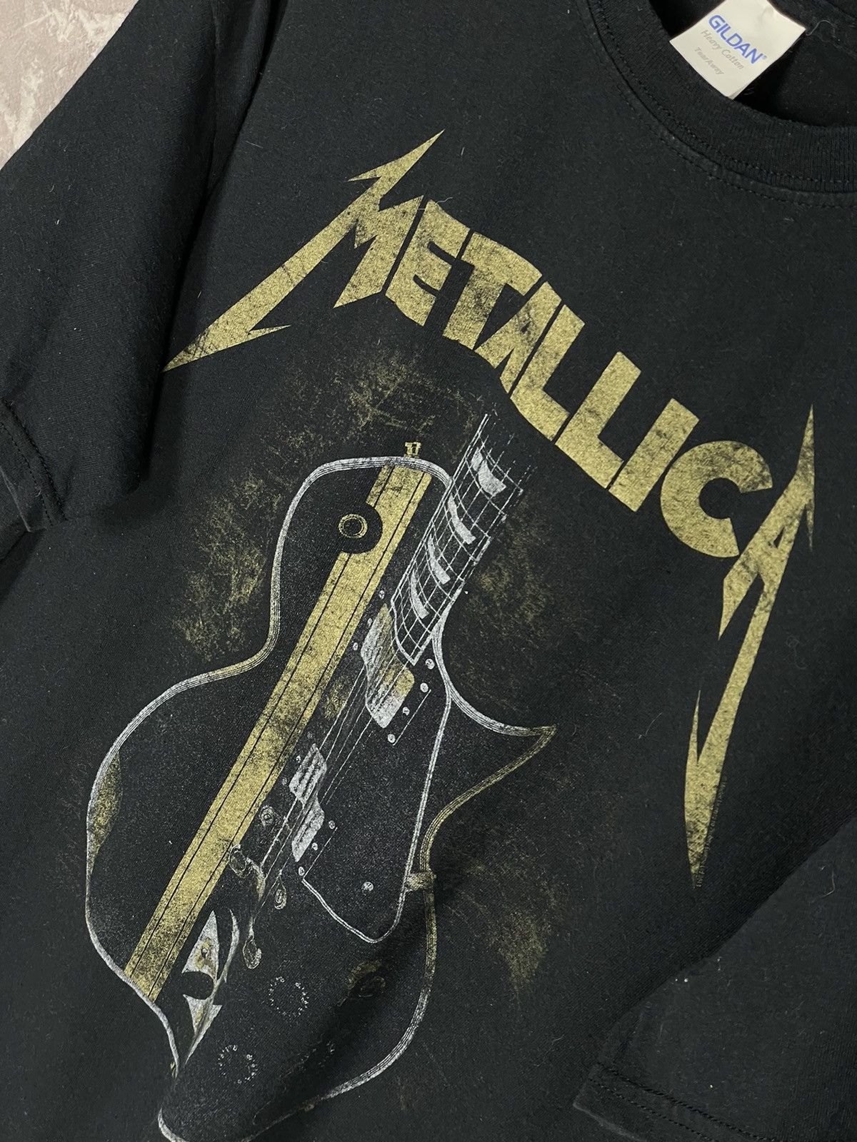 Band Tees × Metallica Vintage 00s Metallica Big Logo Y2K Punk T-shirt Streetwear Size US L / EU 52-54 / 3 - 8 Thumbnail