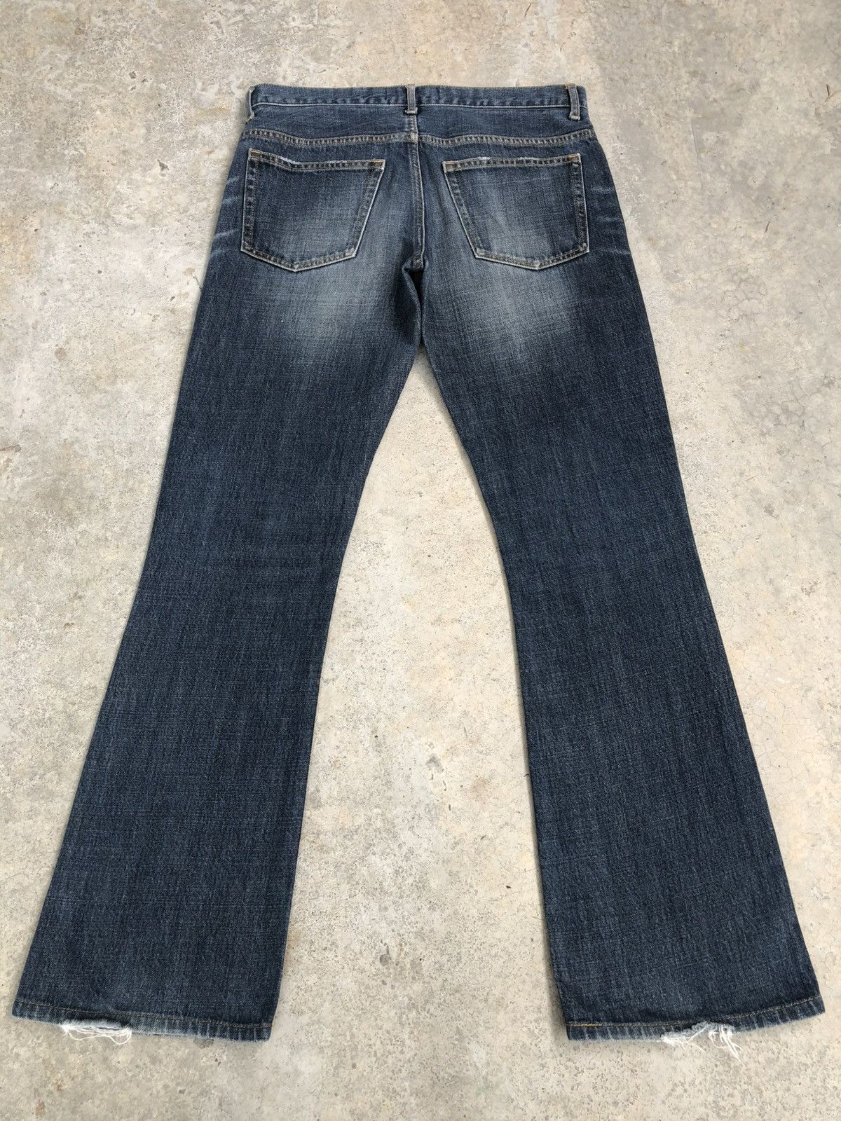 Yohji Yamamoto Ined Homme Flared Jeans Yohji Yamamoto Size US 32 / EU 48 - 2 Thumbnail