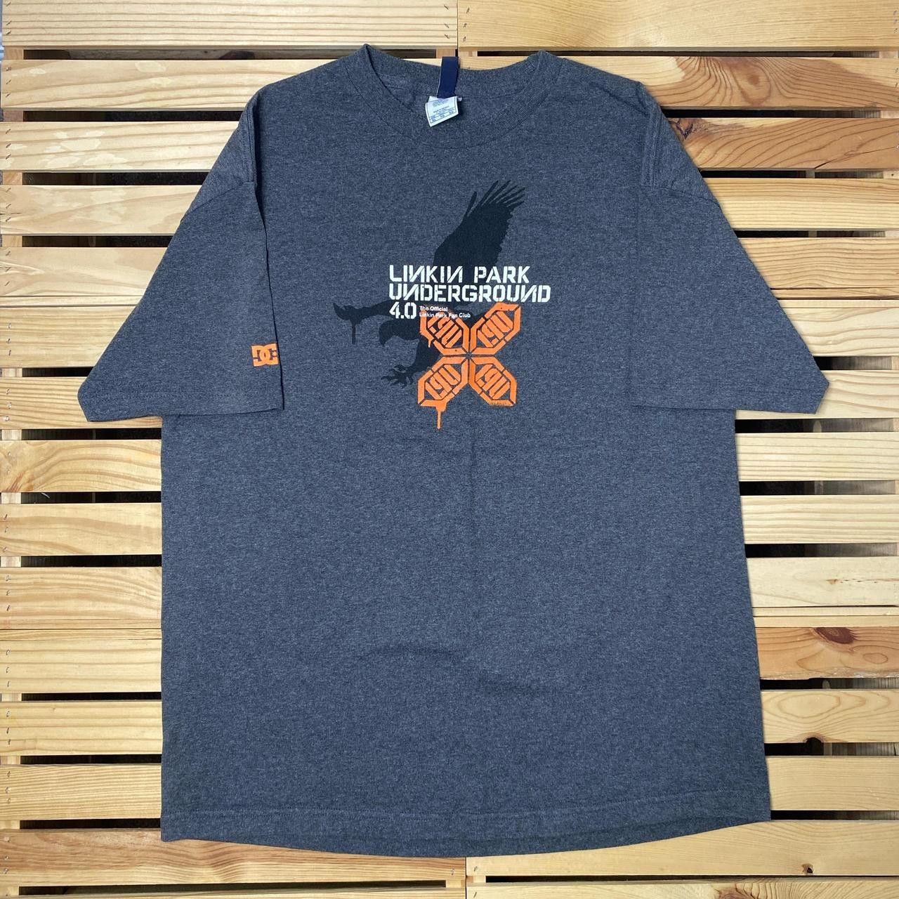 DC Vintage DC Shoes x Linkin Park Underground Gray Tee Size XL Size US XL / EU 56 / 4 - 1 Thumbnail