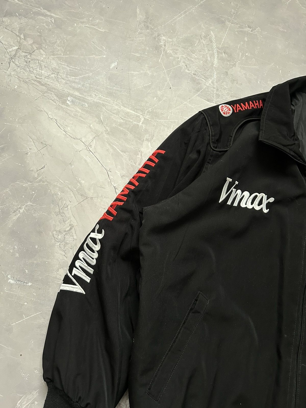 Yamaha Vintage Yamaha Vmax Racing Moto Bomber Jacket Size US L / EU 52-54 / 3 - 5 Thumbnail