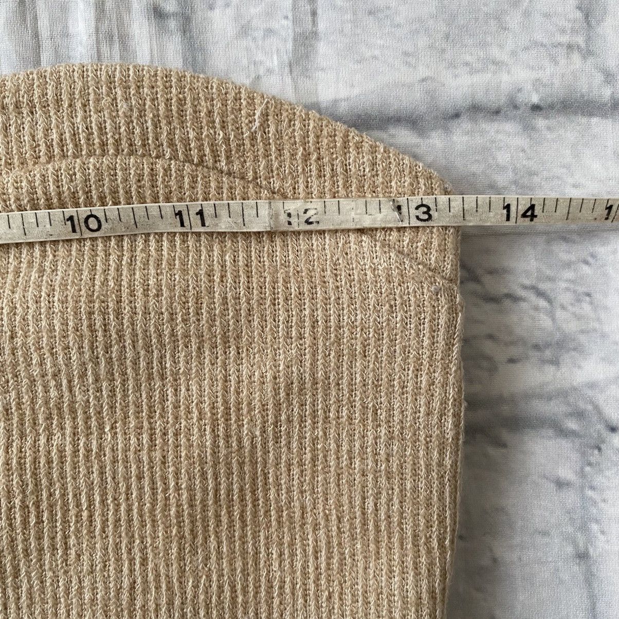 Other Women XS knit pull on shorts tan Size 26" / US 2 / IT 38 - 11 Thumbnail