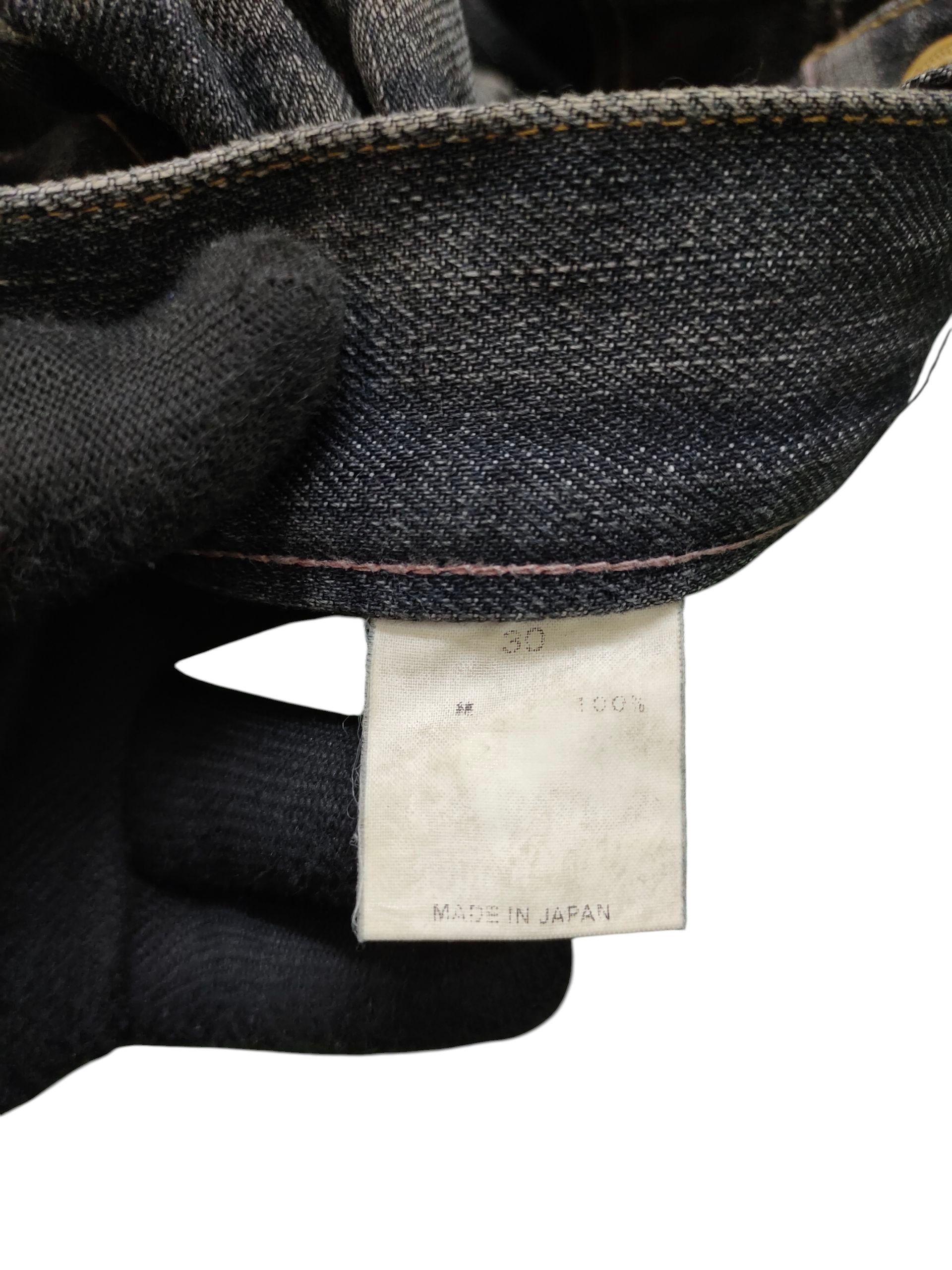 Spiritual Gangster Vintage Gangsterville Selvedge Rusty Distress Denim Jeans Size US 30 / EU 46 - 11 Thumbnail