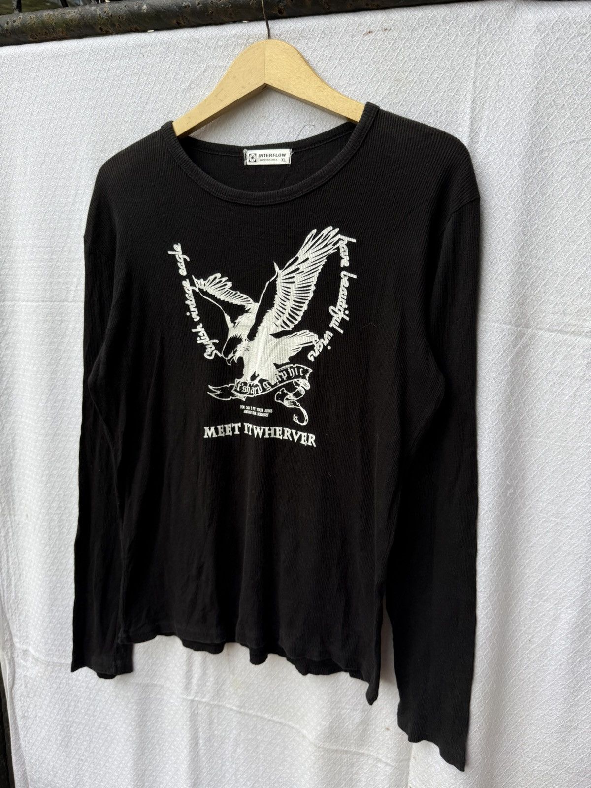 Hysteric Glamour Interflow graphics eagle archive vkei style longsleeve Size US L / EU 52-54 / 3 - 4 Thumbnail