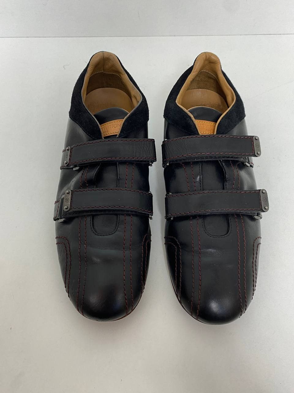 Louis Vuitton Velcro LV Logo Low Trainers Sneakers Shoes Y2K